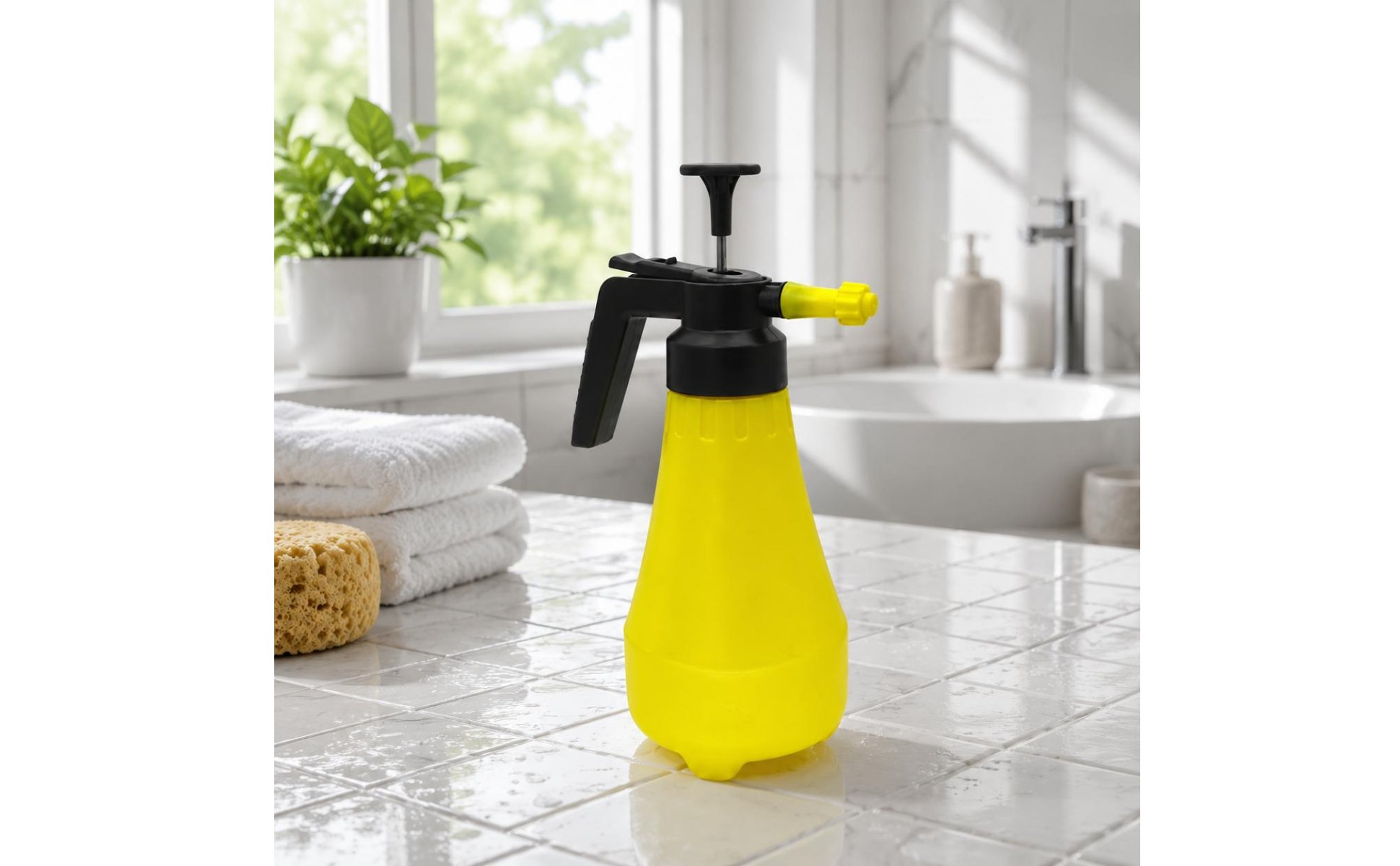 1.8 L Alkali Resistant Pressure Sprayer Large Capacity for Hair Salon, Car Wash