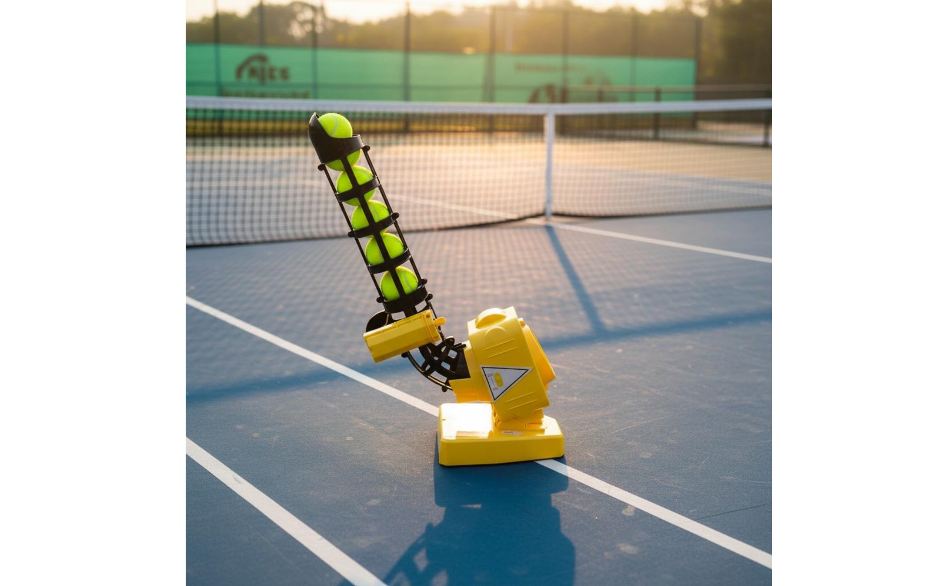 Baseball- und Tennisballwerfer Schräges Rohrdesign Automatischer Baseballwerfer