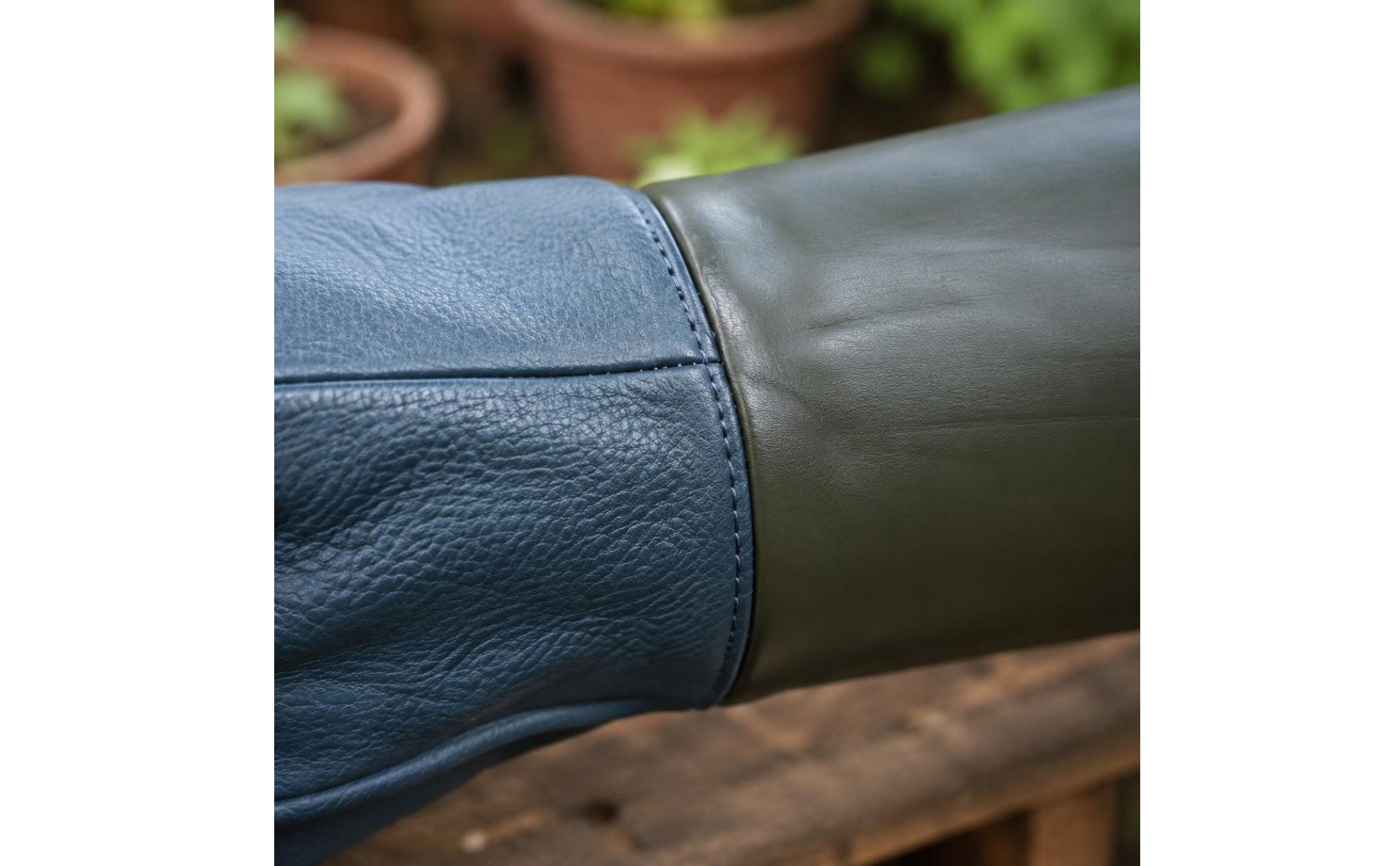 Thorn Resistant Leather Gauntlet Forearm Protection Long Gauntlet Gloves