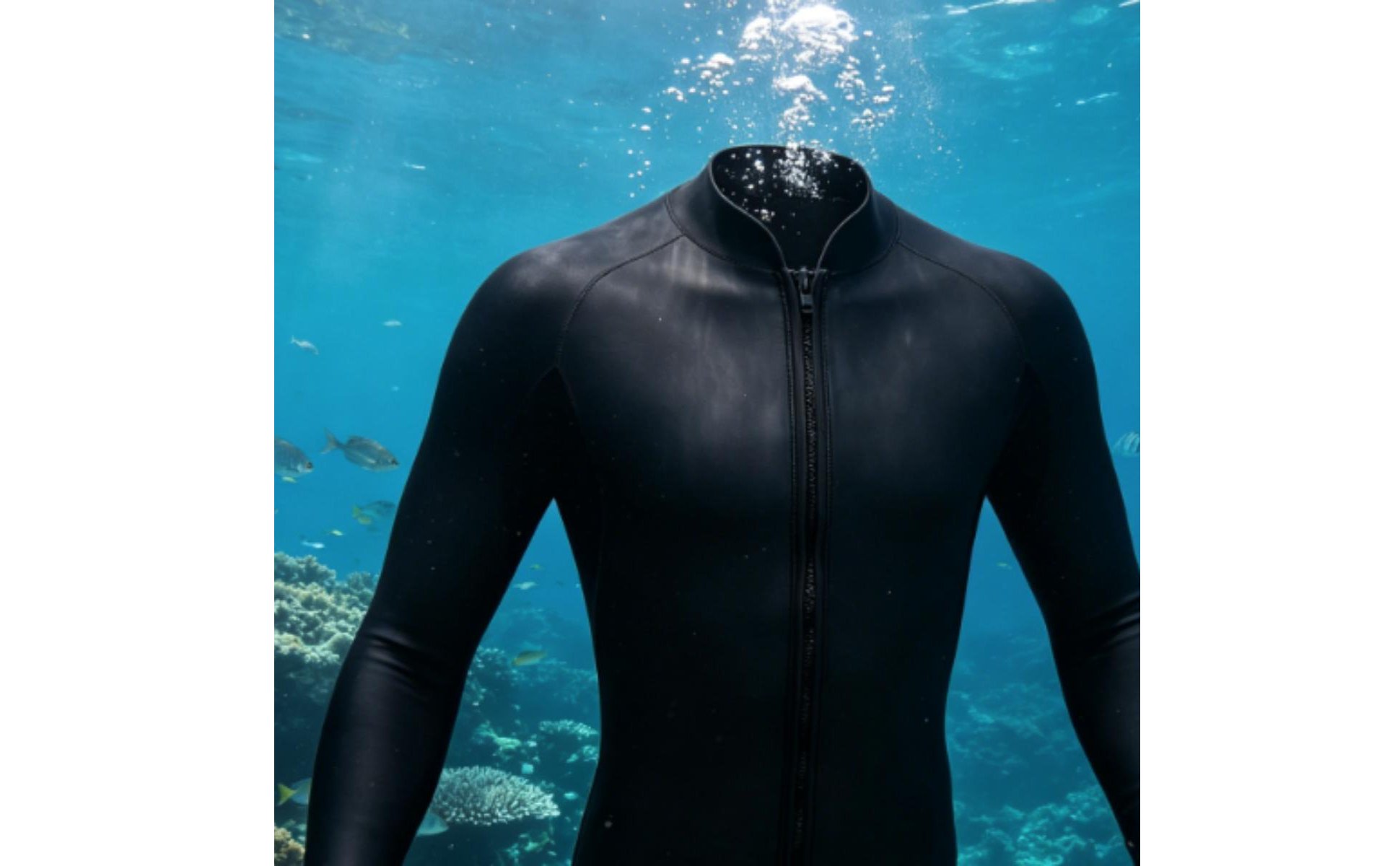 3mm Neoprene Wetsuit Top Glossy Skin Finish Long Sleeve Neoprene Top for Surfing