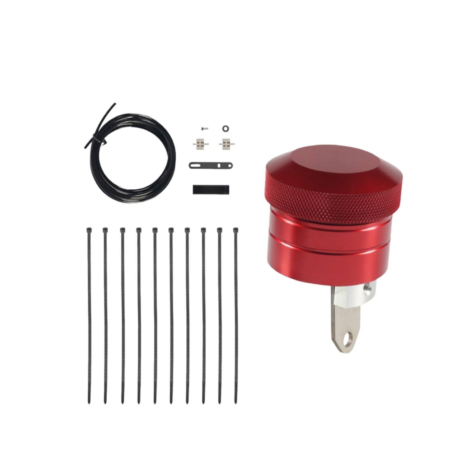 Motorcycle Chain Oiler Kit Aluminum Alloy Motorcycle Chain Lubricator Kit for Road Riding