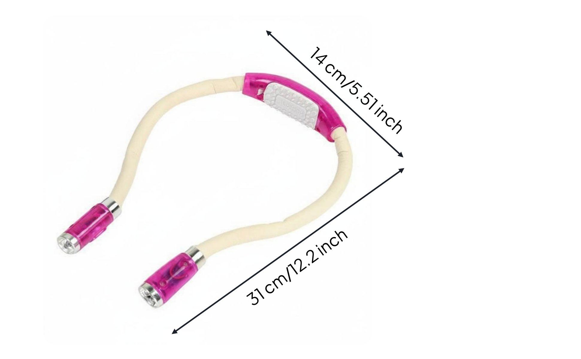 Flexible LED Neck Light Lightweight Handsavailable Neck Light Rechargeable