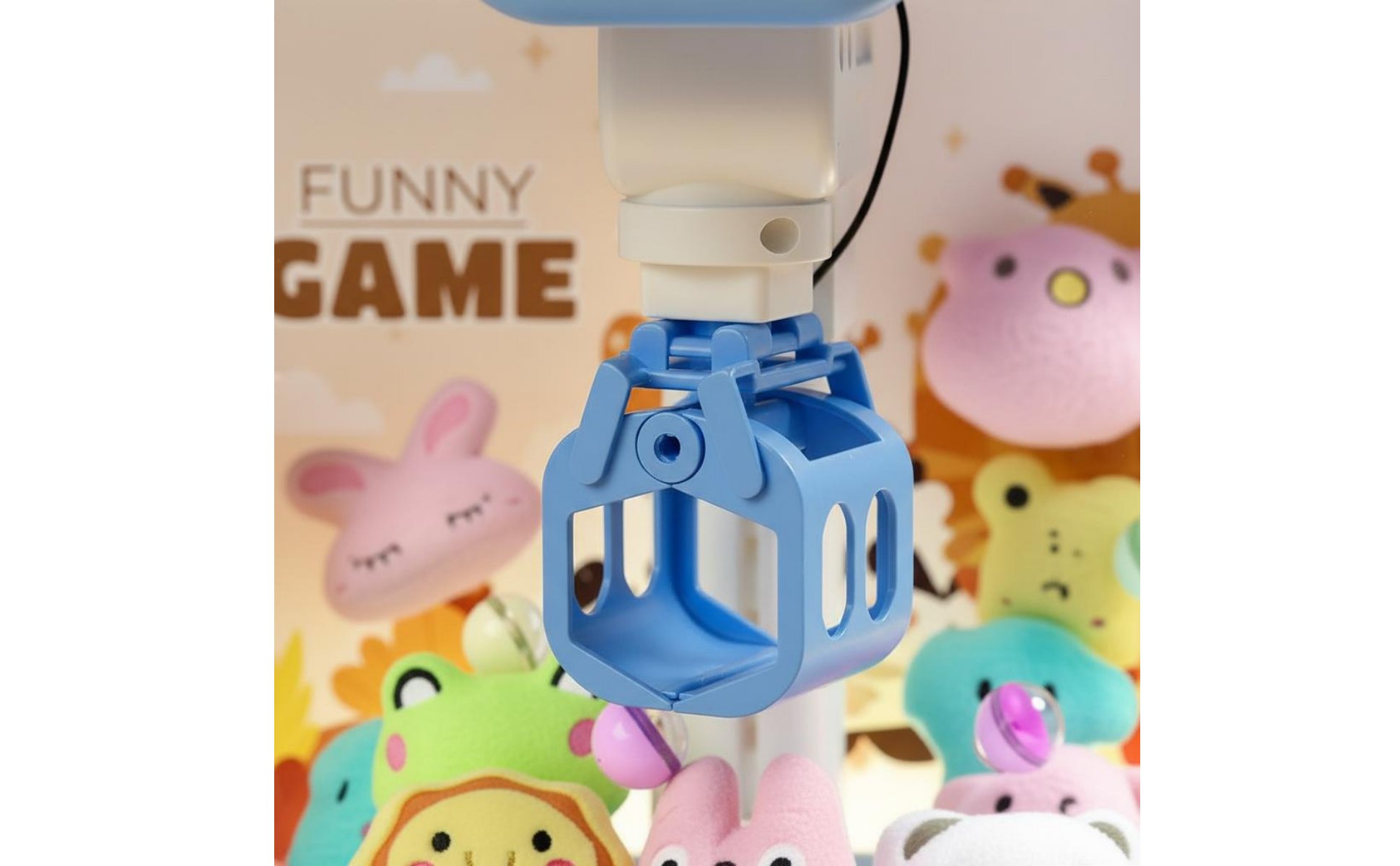 Mini Claw Machine Toy Birthday Gift Doll Machine Interactive Play for Bedroom