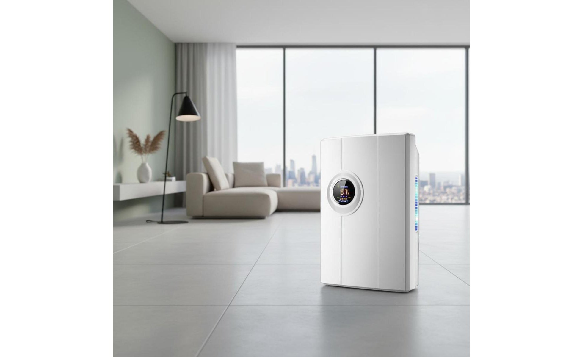 Small Dehumidifier Quiet Room Dehumidifier Moisture Remover Energy Saving Air Dryer Compact for Indoor