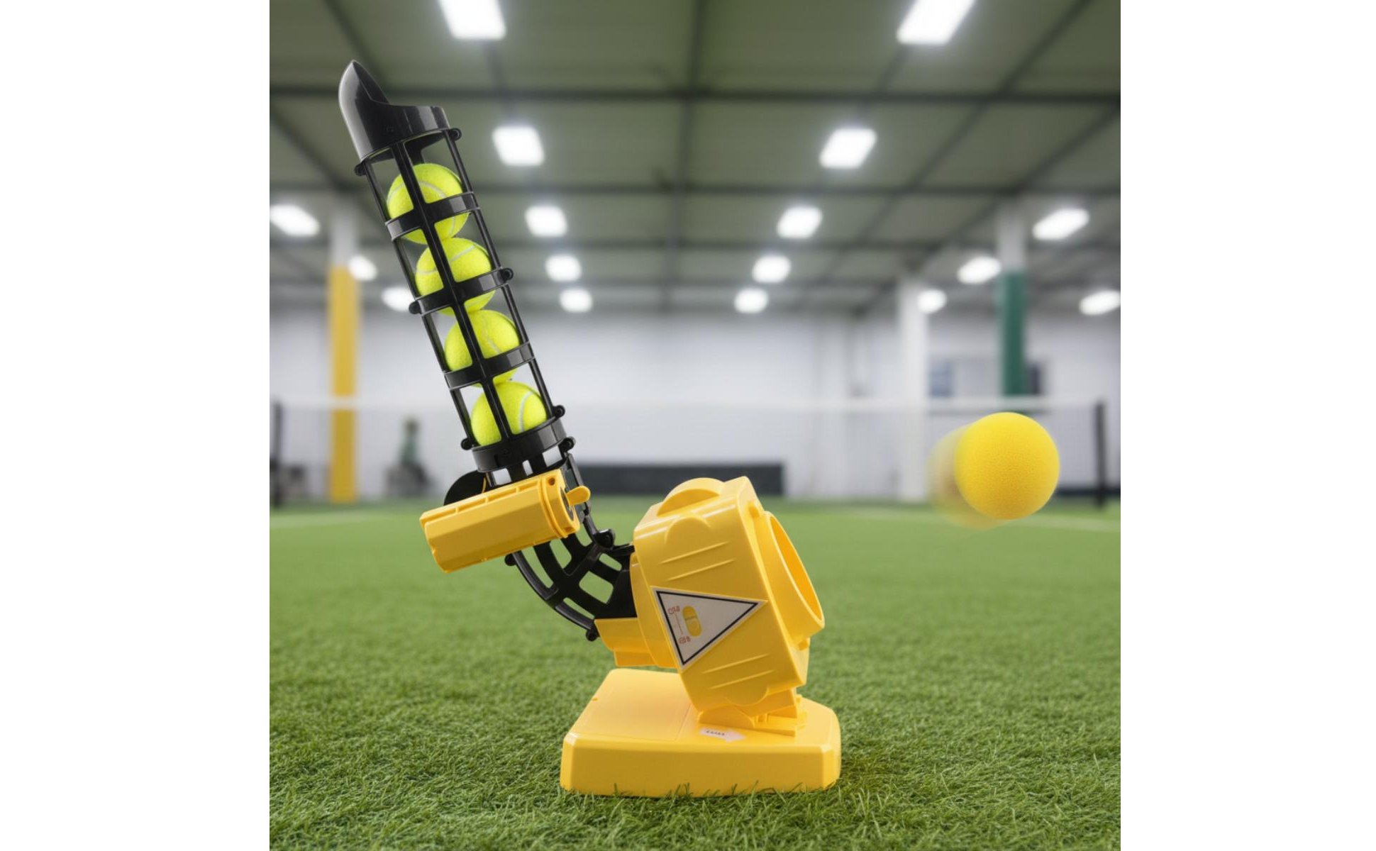 Baseball- und Tennisballwerfer Schräges Rohrdesign Automatischer Baseballwerfer