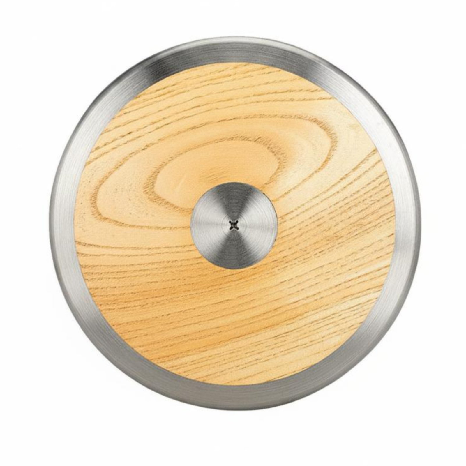 Wooden Training Throwing Disc Easy to Grip-Friendly and Field Throwing Disc Athletics Gear for Students