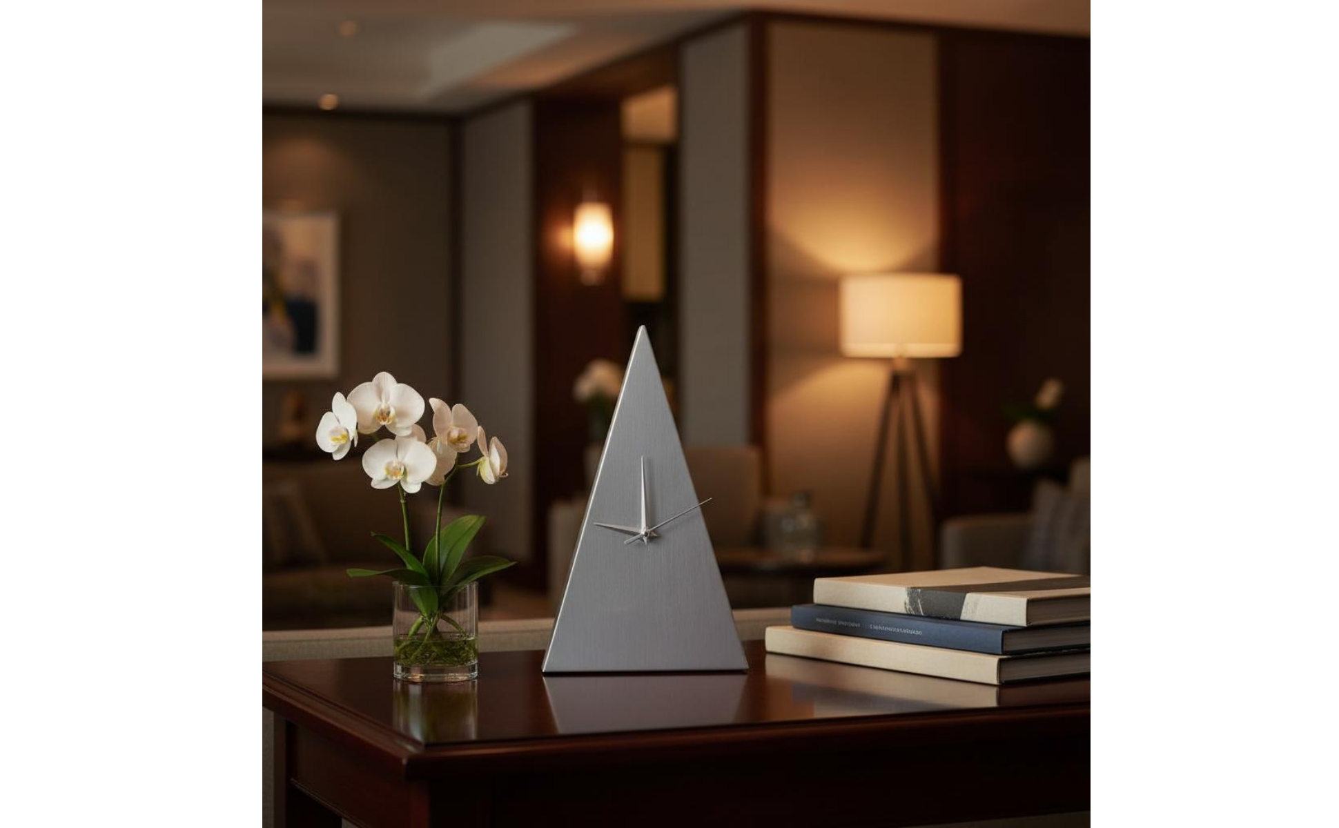 Modern Desk Timepiece Minimalist & Design Geometric Desk Timepiece
