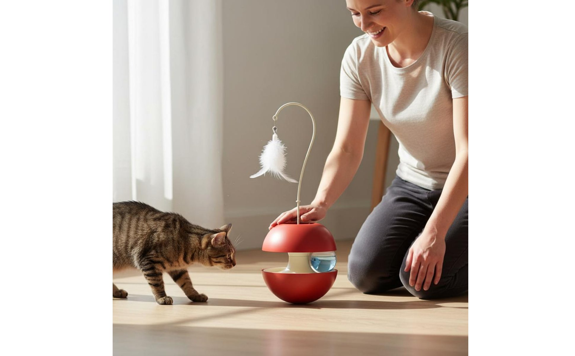 36 Pieces Wobble Feline Toy Mental Stimulation Chime Sphere Feline Toy Boredom