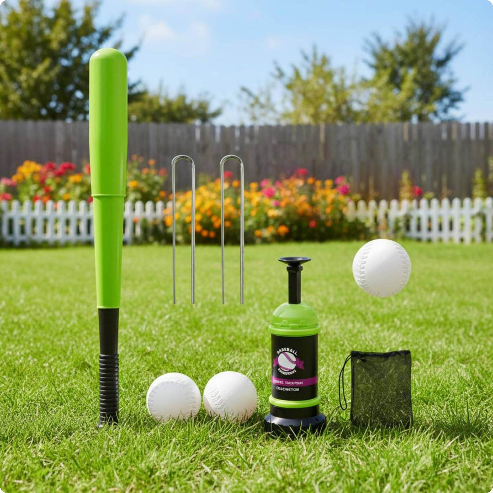 Baseball-Launcher-Spielset Pressaktiv Kinderprodukt für I And M Freien