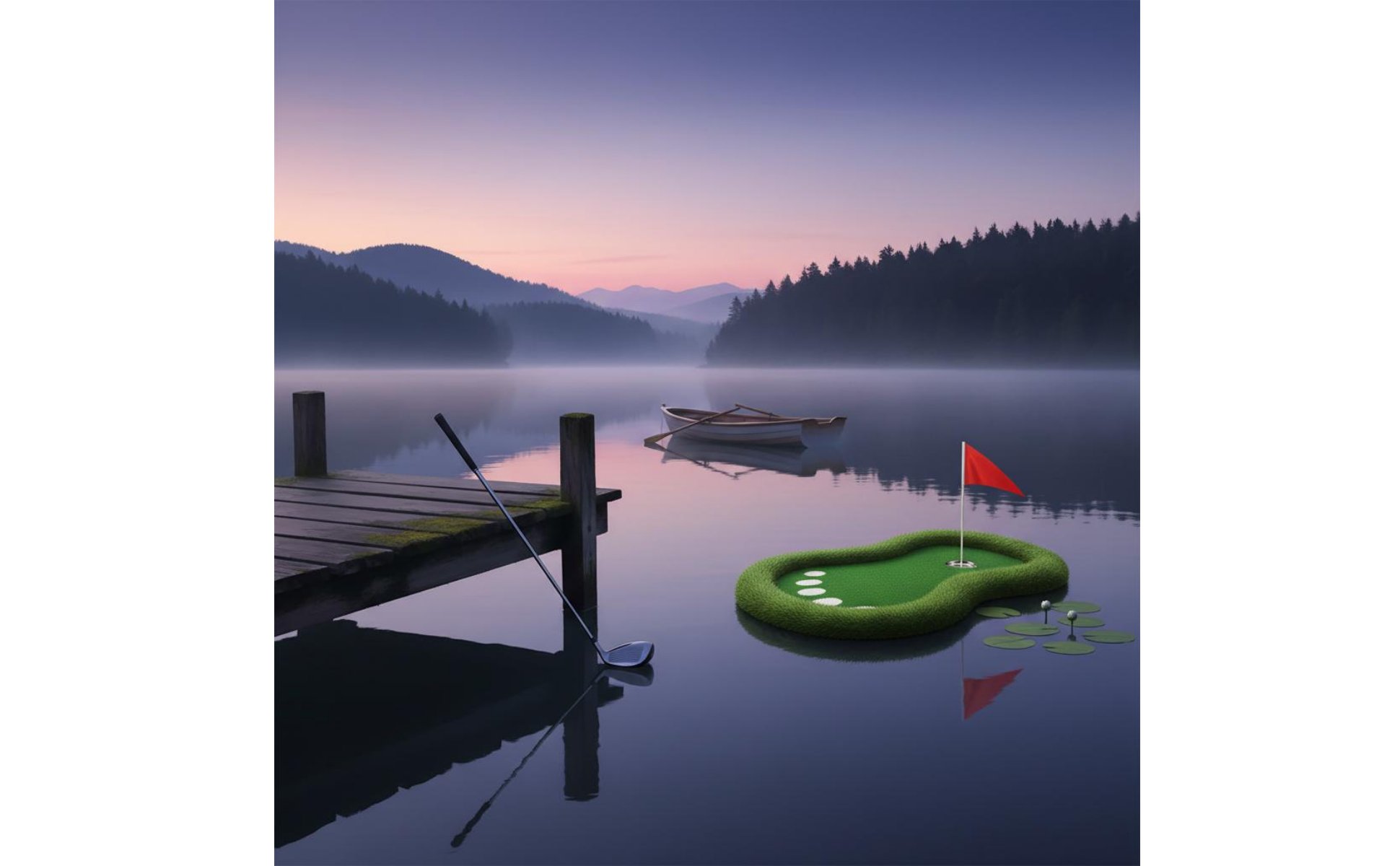 Pool Golf Game Fun Water Golf Game Easy to Use