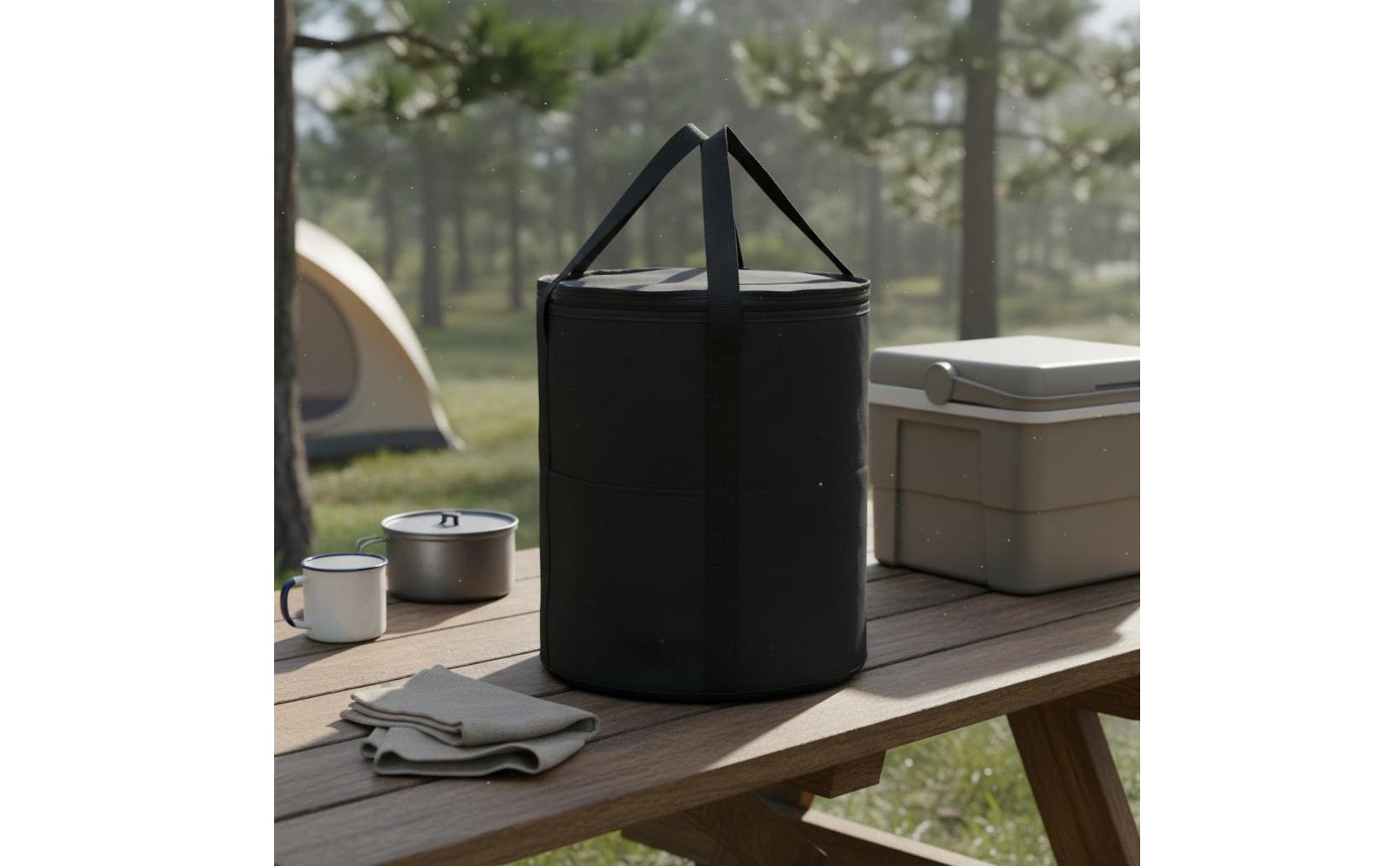 Cookware Pot Bag Large Capacity Camping Storage Bag Thermal Insulation
