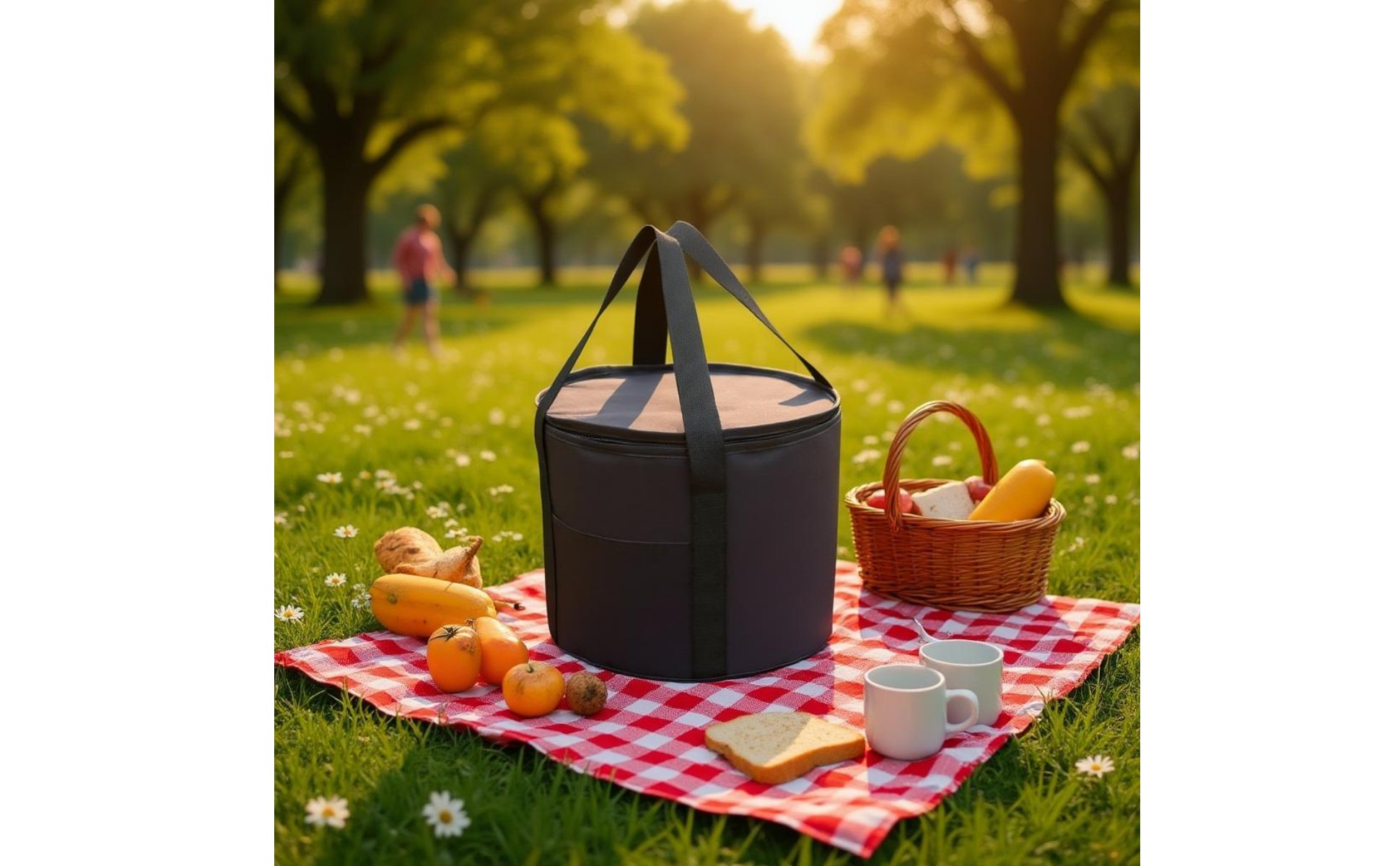 Cookware Pot Bag Large Capacity Camping Storage Bag Thermal Insulation