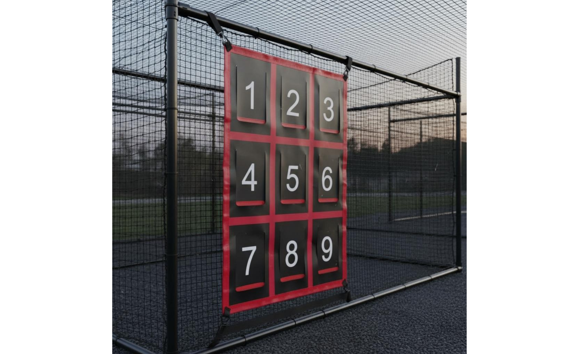 Nine Pocket Target Board Sturdy PVC Material Batting Practice Target