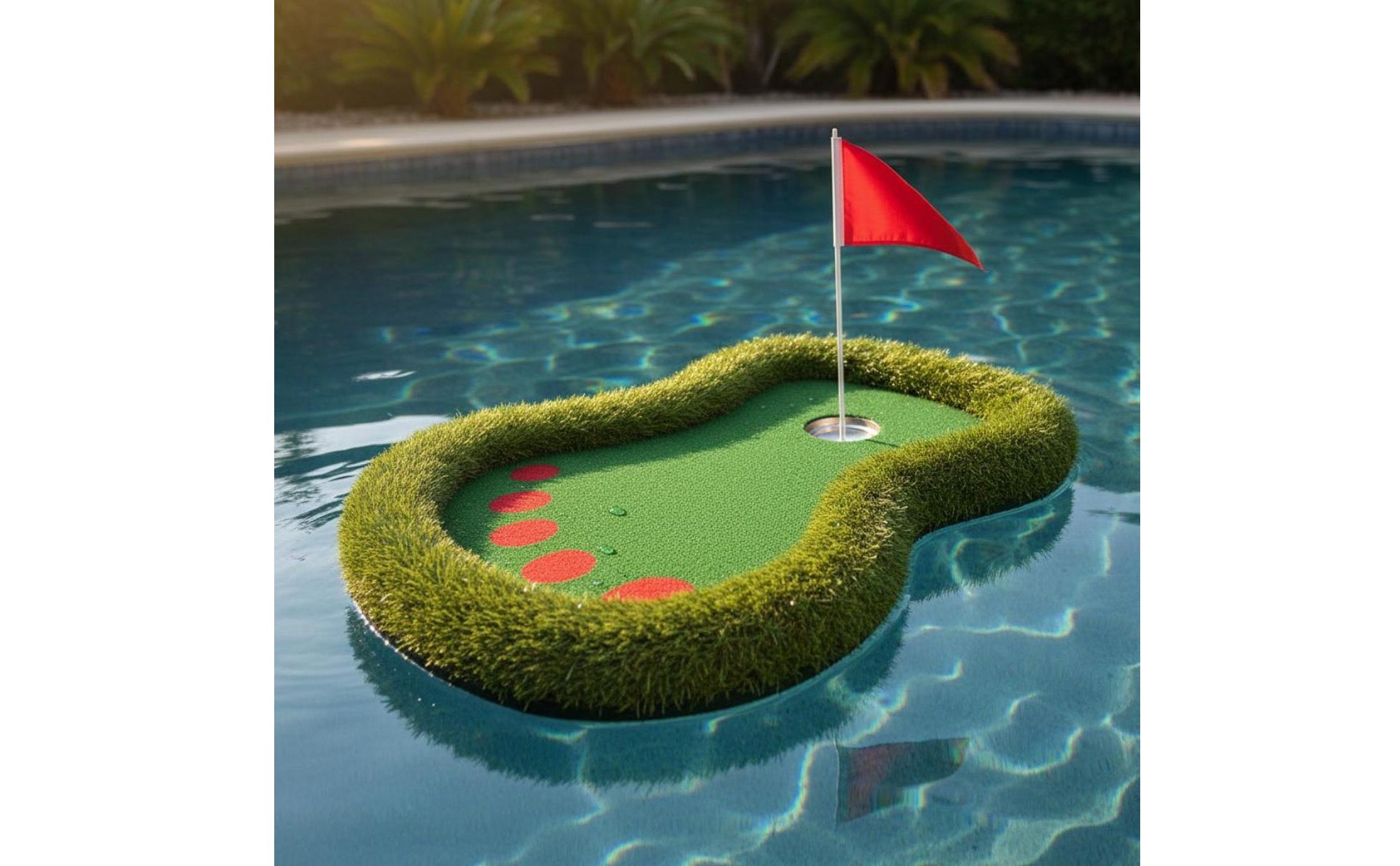 Pool Golf Game Fun Water Golf Game Easy to Use
