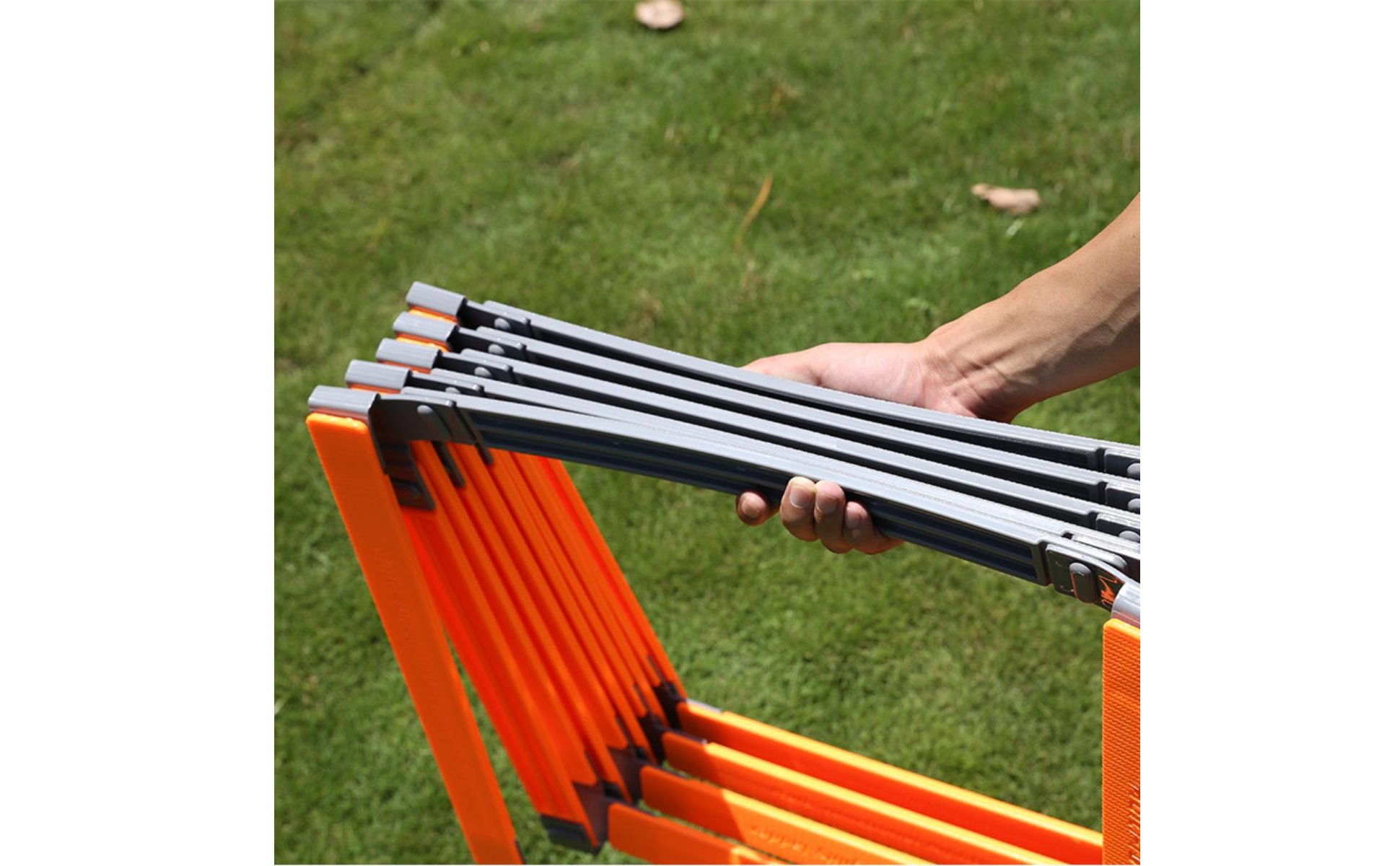 Coordination Training Ladder Multifunctional Agility Hurdle Ladder Fixed Frame