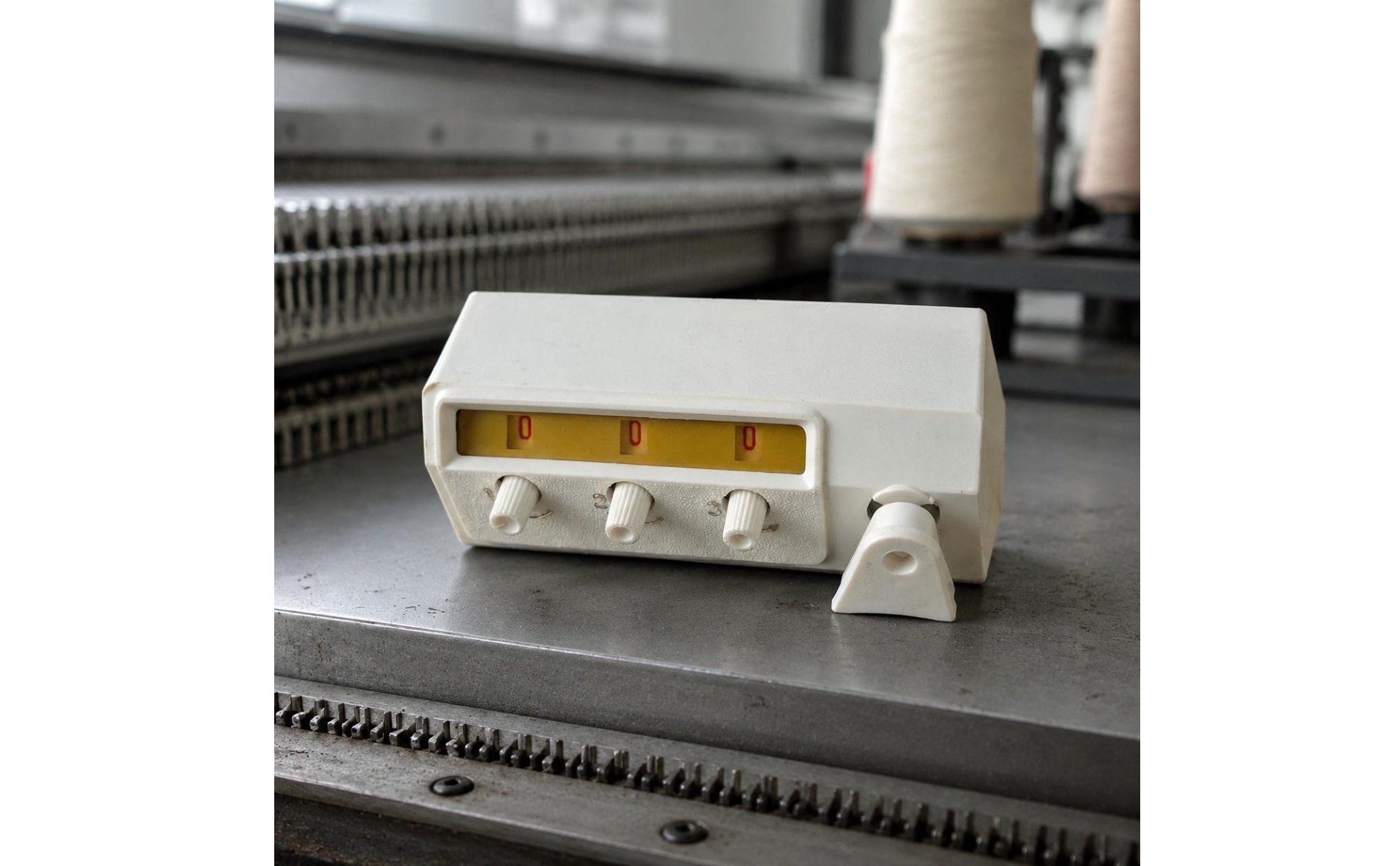 Flat Knitting Row Counter Clamp Mount Mechanical Knitting Row Counter