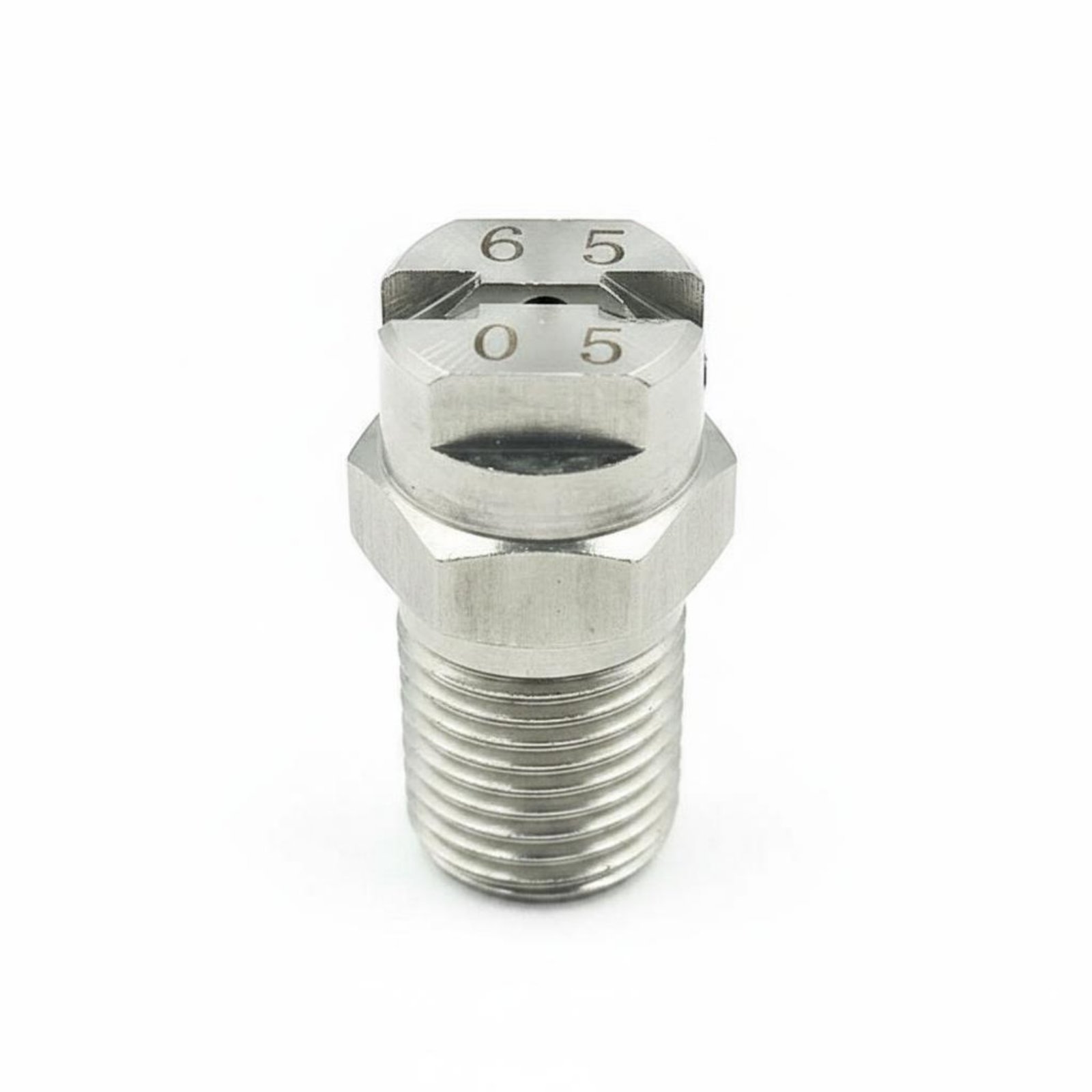 Dust Removal Fan Spray Nozzle Long-Lasting Stainless Steel Spray Head Rust-Proof for Car Wash