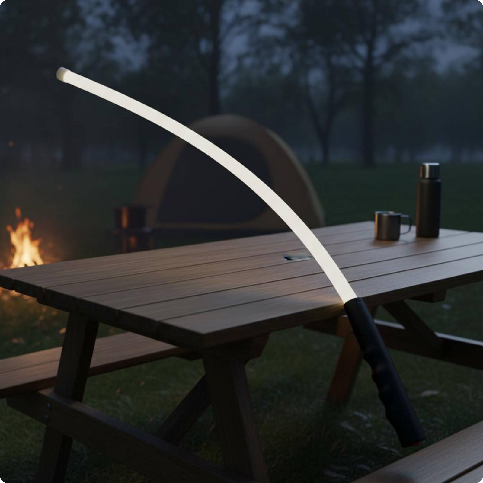 Bendable LED Tube Light Portable Bendable Led Light Rechargeable for Auto