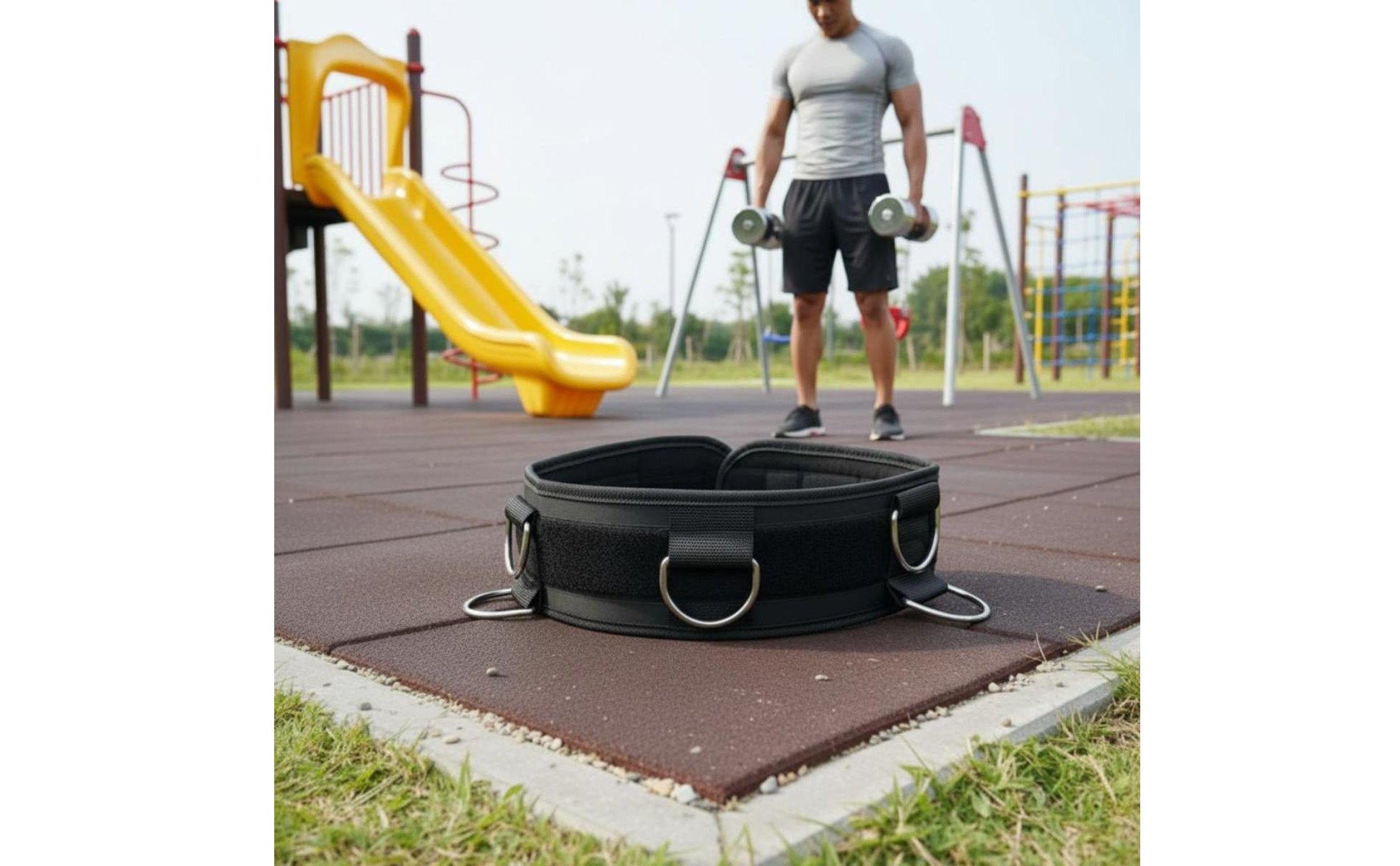 Speed Drag Belt Non-Slip-Slip Speed Training Belt Push-Pull for Track