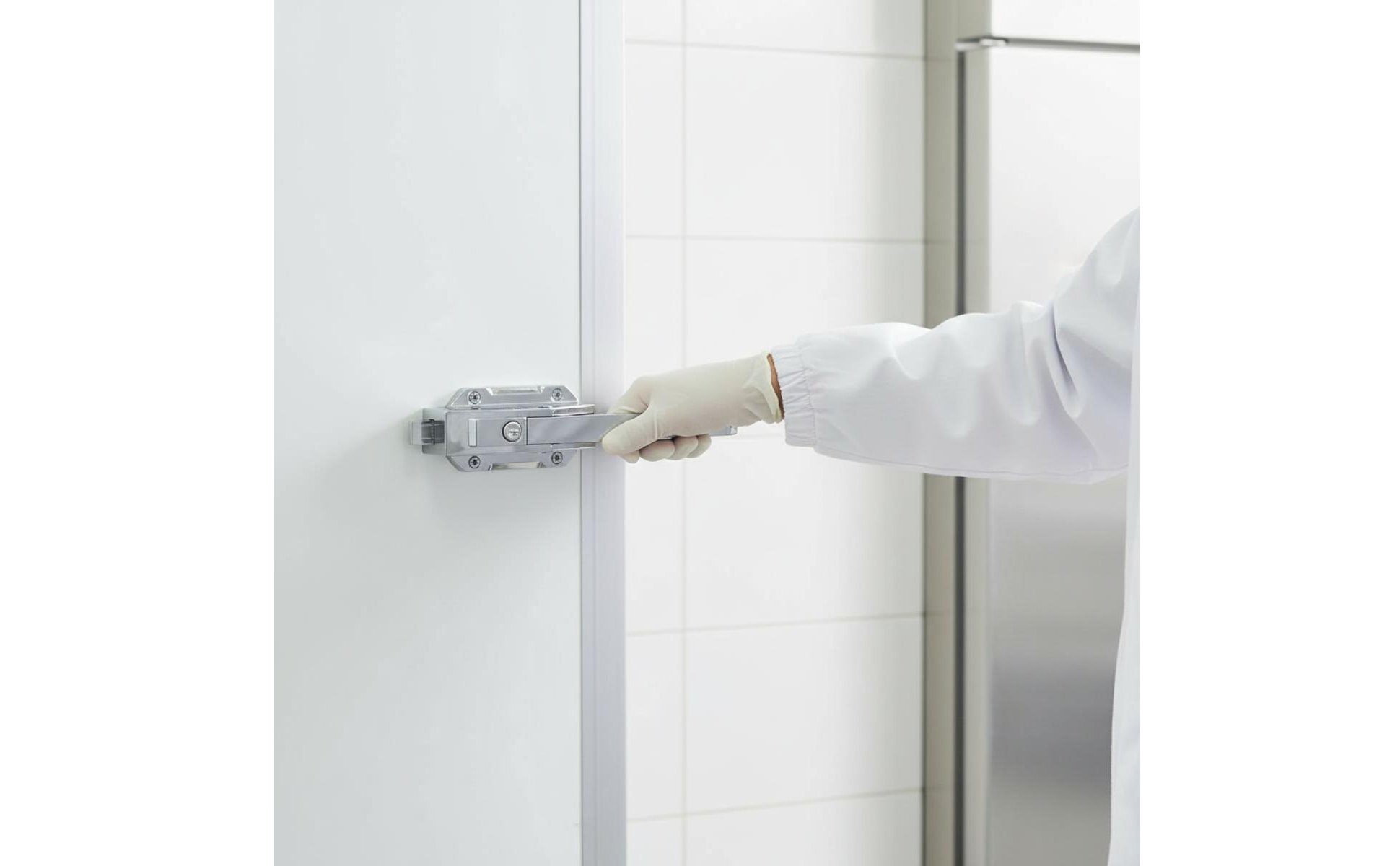 Cold Room Door Latch Zinc Alloy Freezer Door Lock Industrial Grade