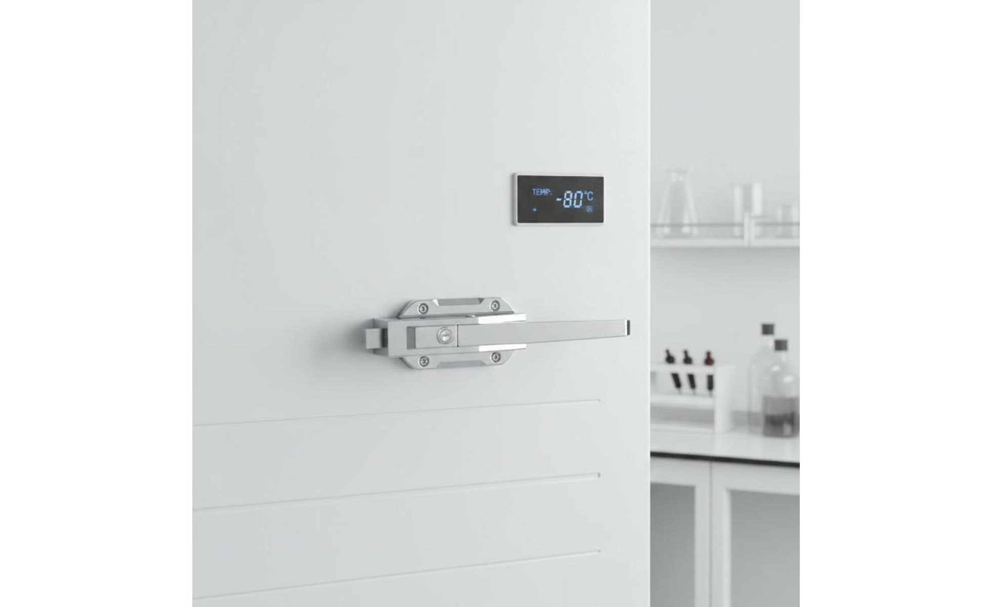 Cold Room Door Latch Zinc Alloy Freezer Door Lock Industrial Grade
