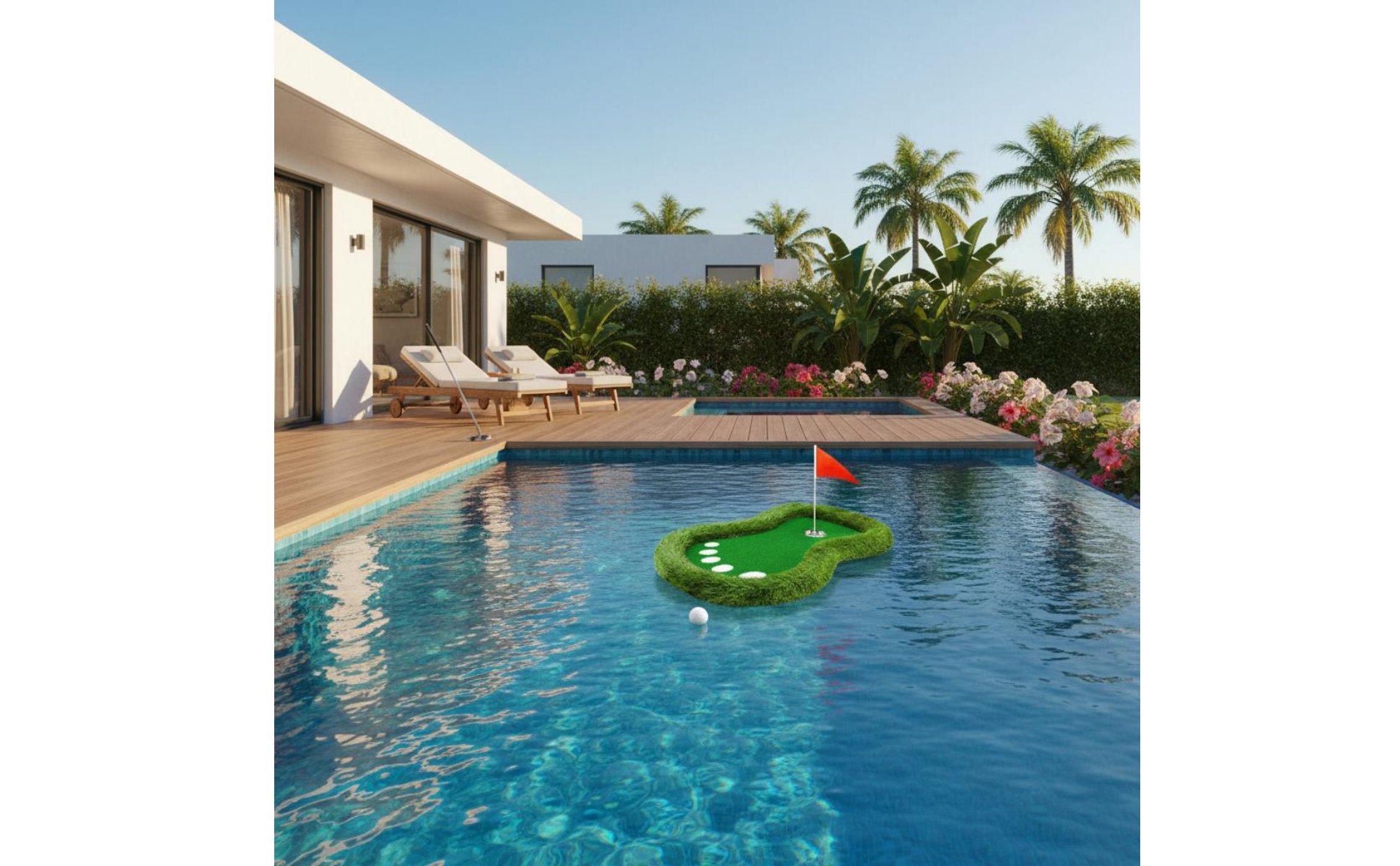 Pool Golf Game Fun Water Golf Game Easy to Use