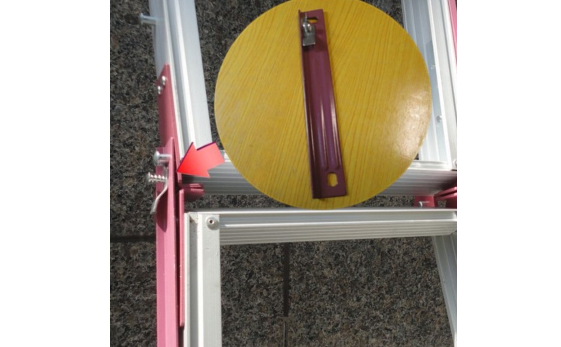 Ladder Safety Buckle Hooked Lock Ladder Locking Part Slotted Mount
