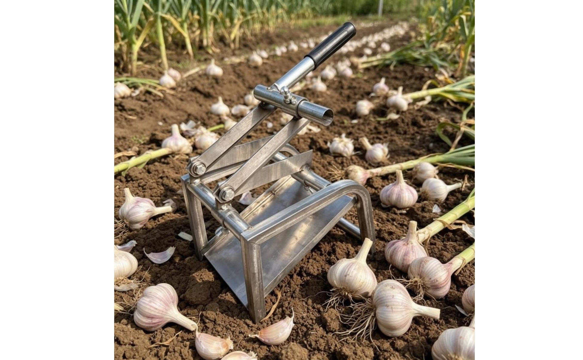 Double-Head Garlic Multi Purpose Double Blade Garlic Mincer Labor Saving