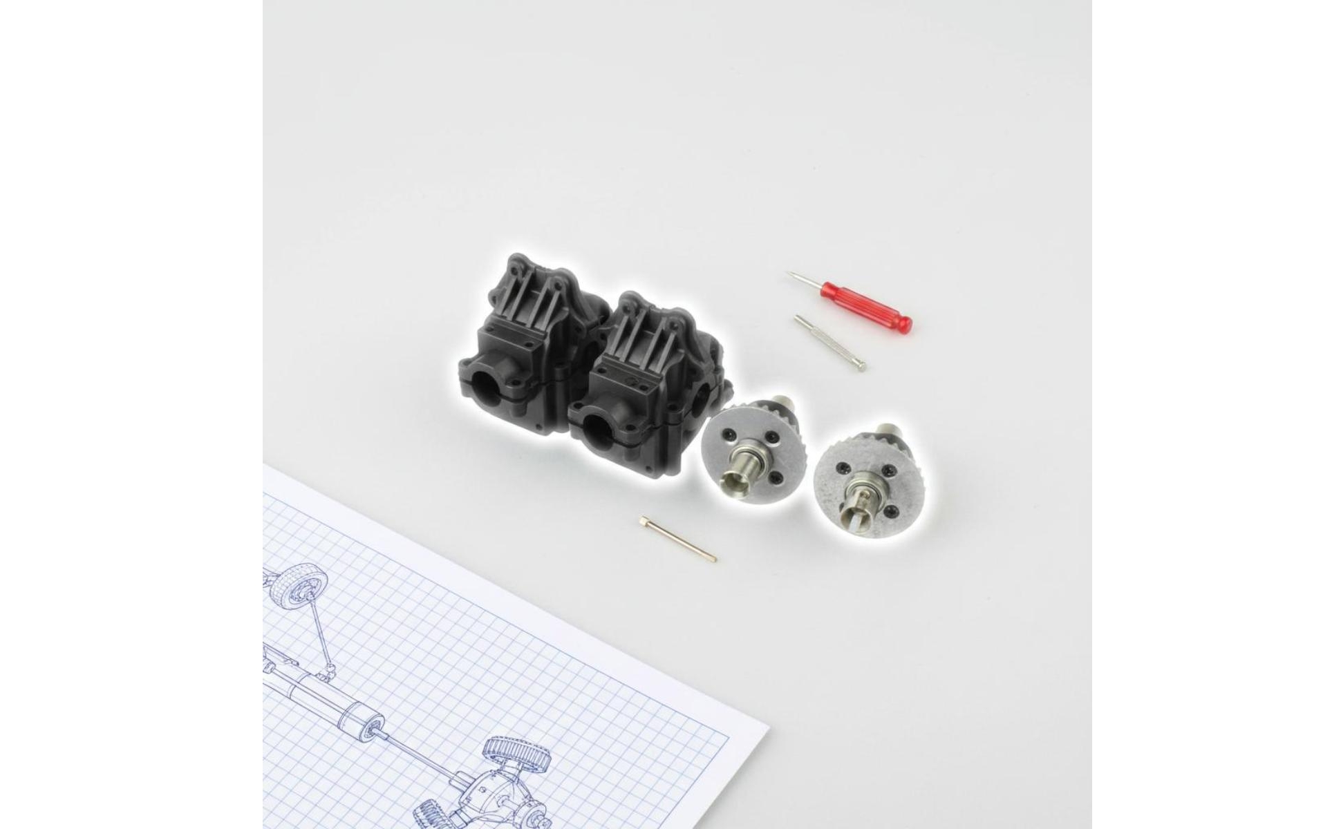 144001 Gearbox Differential Replacement Part RC Gearbox Differential Set