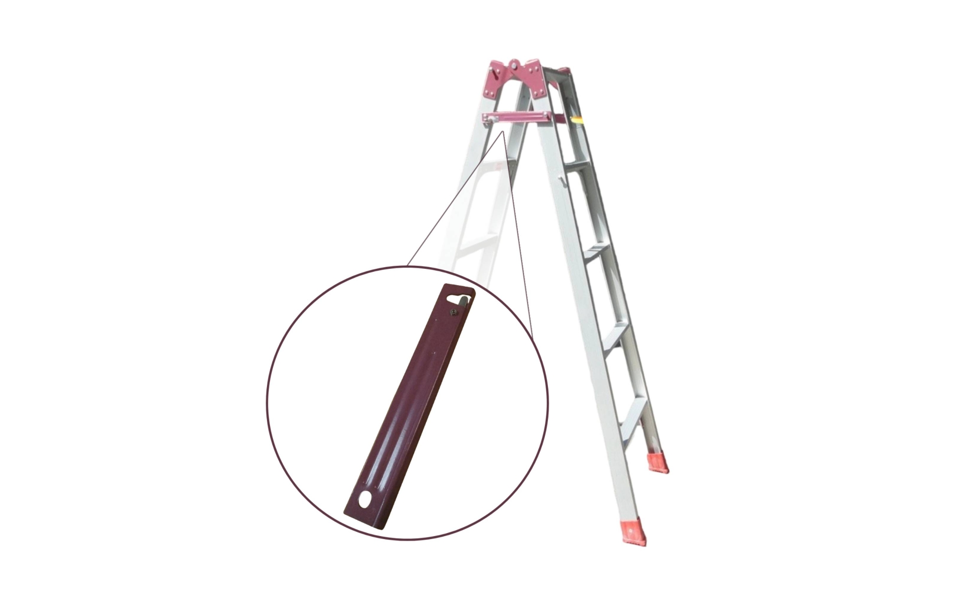 Ladder Safety Buckle Hooked Lock Ladder Locking Part Slotted Mount