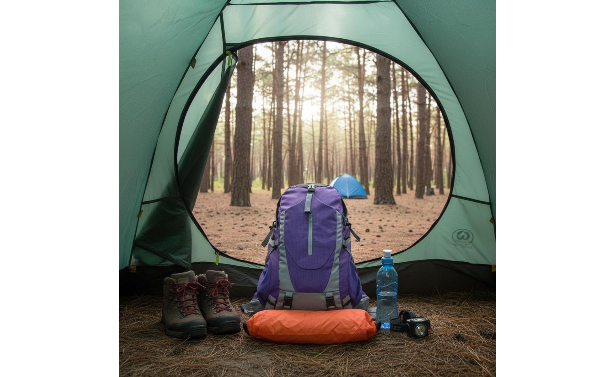 40L Wanderrucksack Kompressionsriemen 40-Liter-Wanderrucksack Fronttasche
