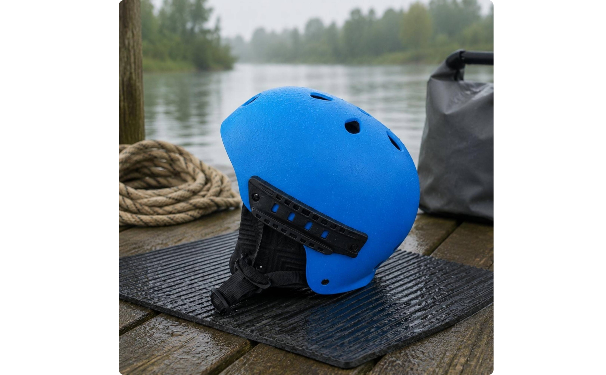 Sports Helmet Lightweight Hard-Shell Helmet Adjustable Chin Strap