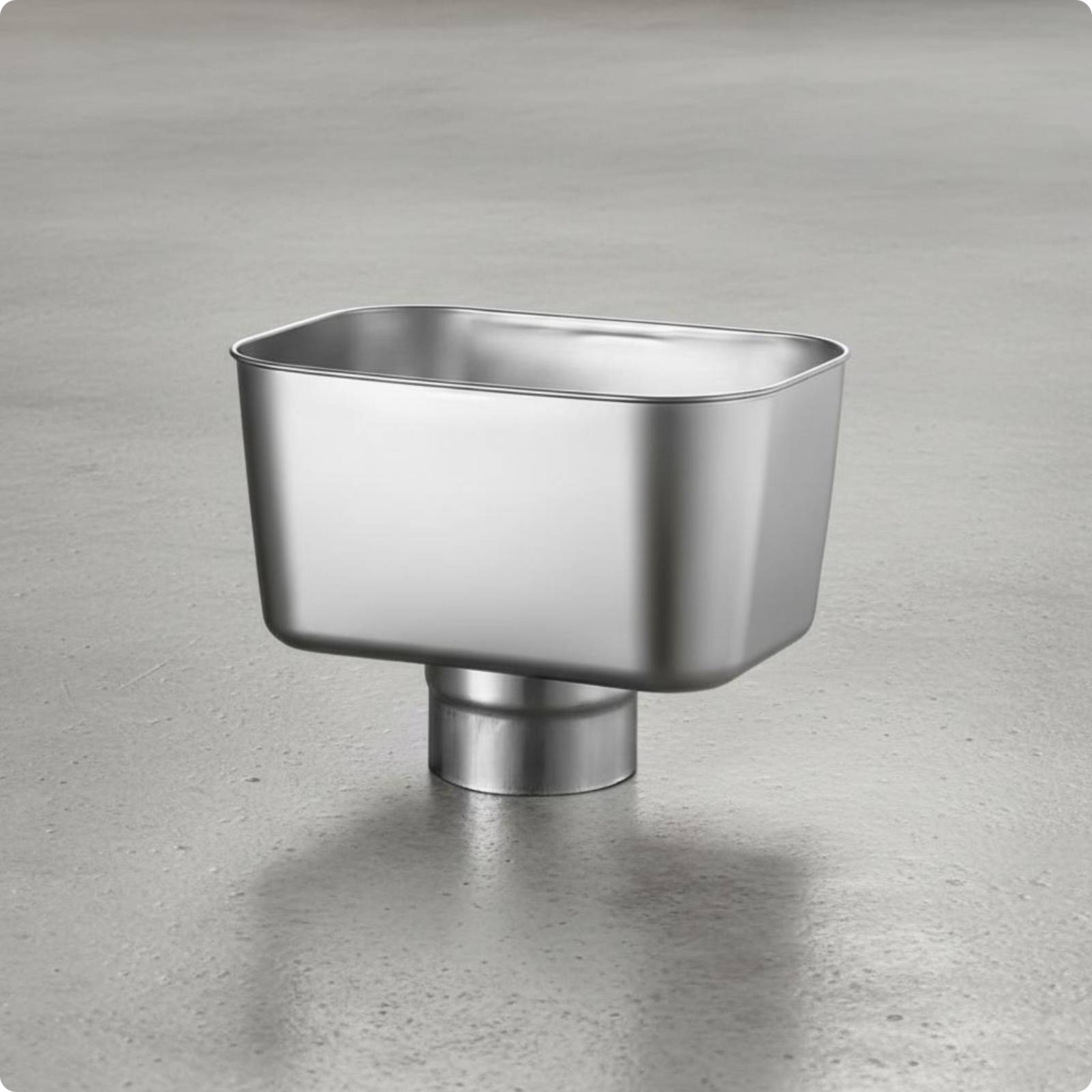 Stainless Steel Roof Drain Large Flow Gutter Outlet Outlet Clog Resistant