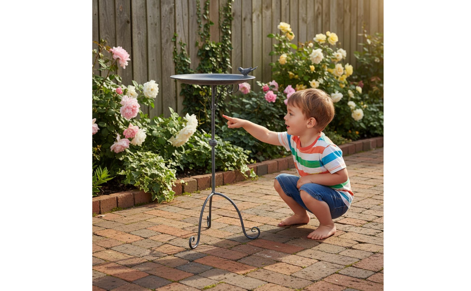 Metal Avian Feeding Tray Detachable Design Metal Avian Feeding Tray Easy To