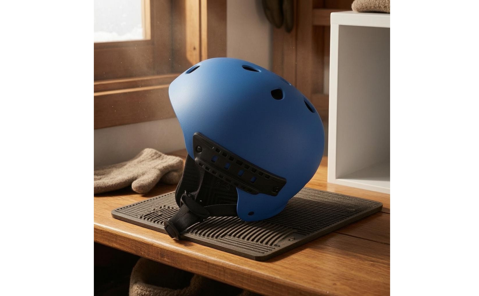 Sports Helmet Lightweight Hard-Shell Helmet Adjustable Chin Strap
