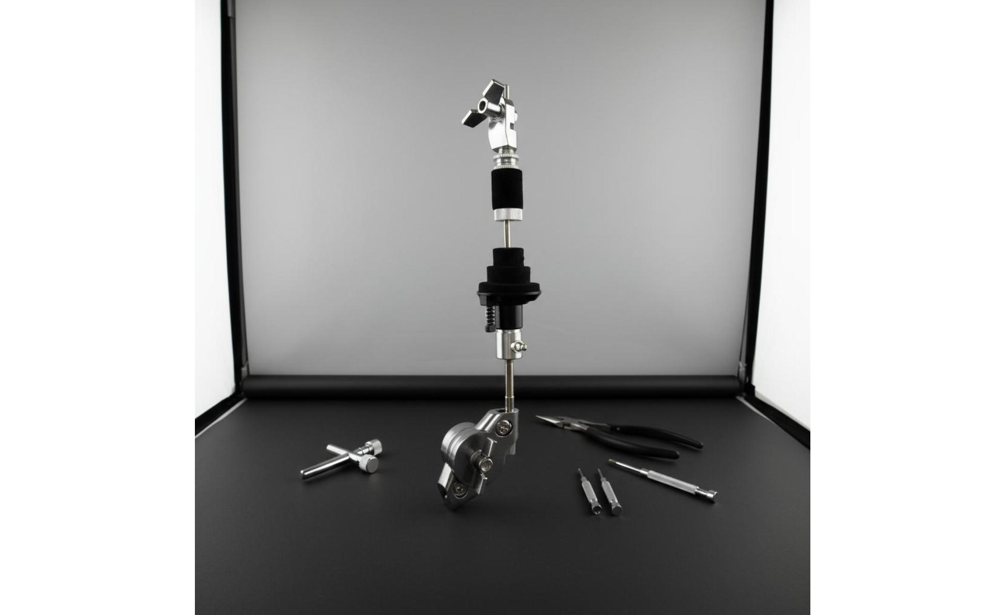 Distant Hi-Hat Holder Adjustable Auxiliary Hi-Hat Holder Metal