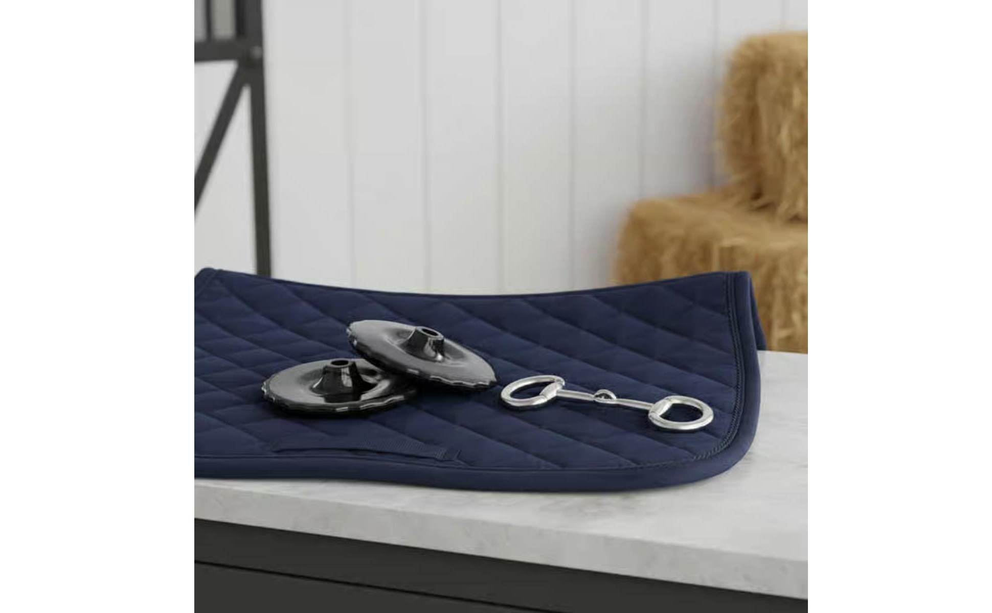 Protège-Mors En Silicone Bord Festonné Disque de Mors Ouverture Centrale