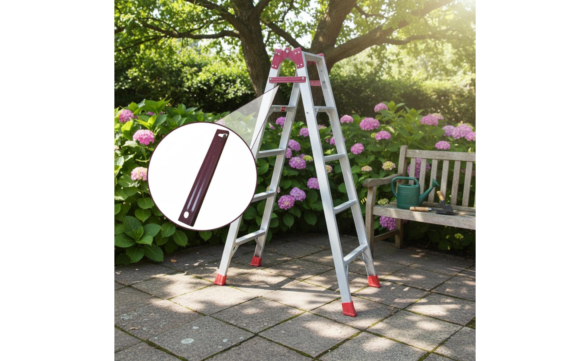 Ladder Safety Buckle Hooked Lock Ladder Locking Part Slotted Mount