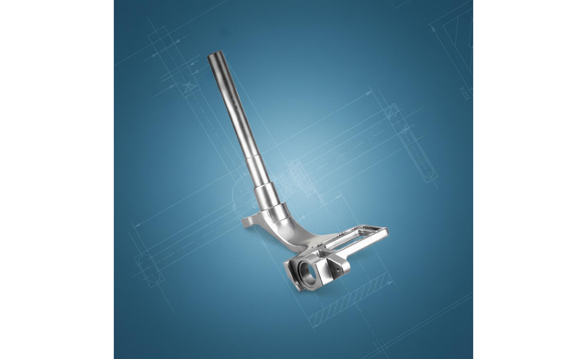 Mid-Range Shaft Replacement Part Outboard Bracket Shaft