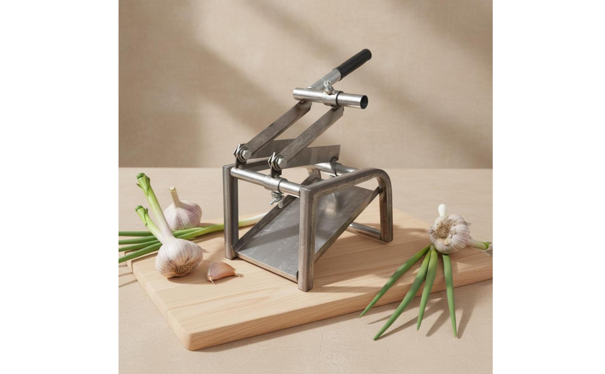 Double-Head Garlic Multi Purpose Double Blade Garlic Mincer Labor Saving