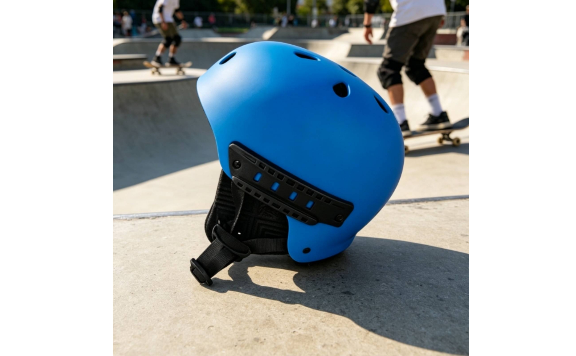 Sports Helmet Lightweight Hard-Shell Helmet Adjustable Chin Strap