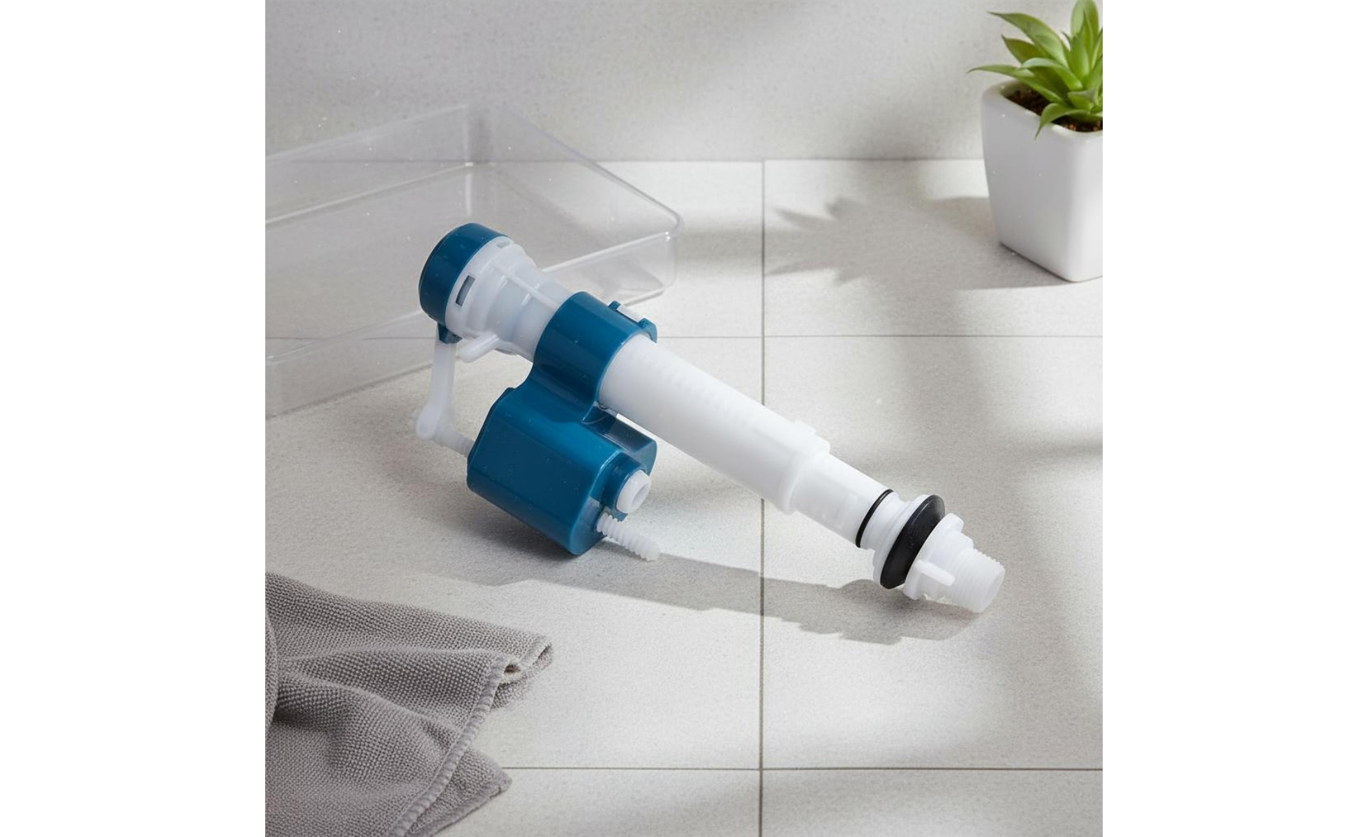 ABS Toilet Valve Assembly Telescopic Toilet Cistern Flush Valve Sealing Rings