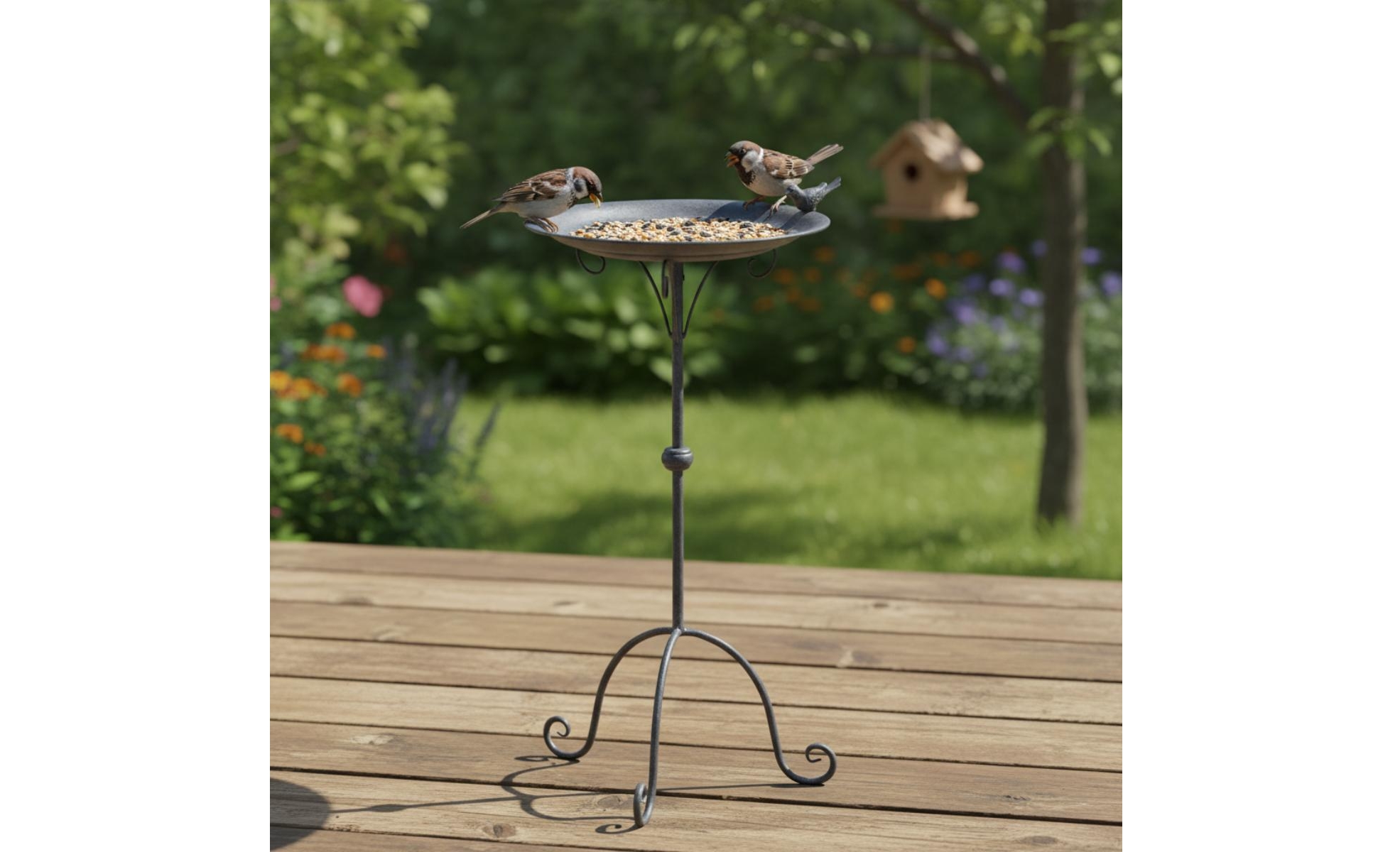 Metal Avian Feeding Tray Detachable Design Metal Avian Feeding Tray Easy To