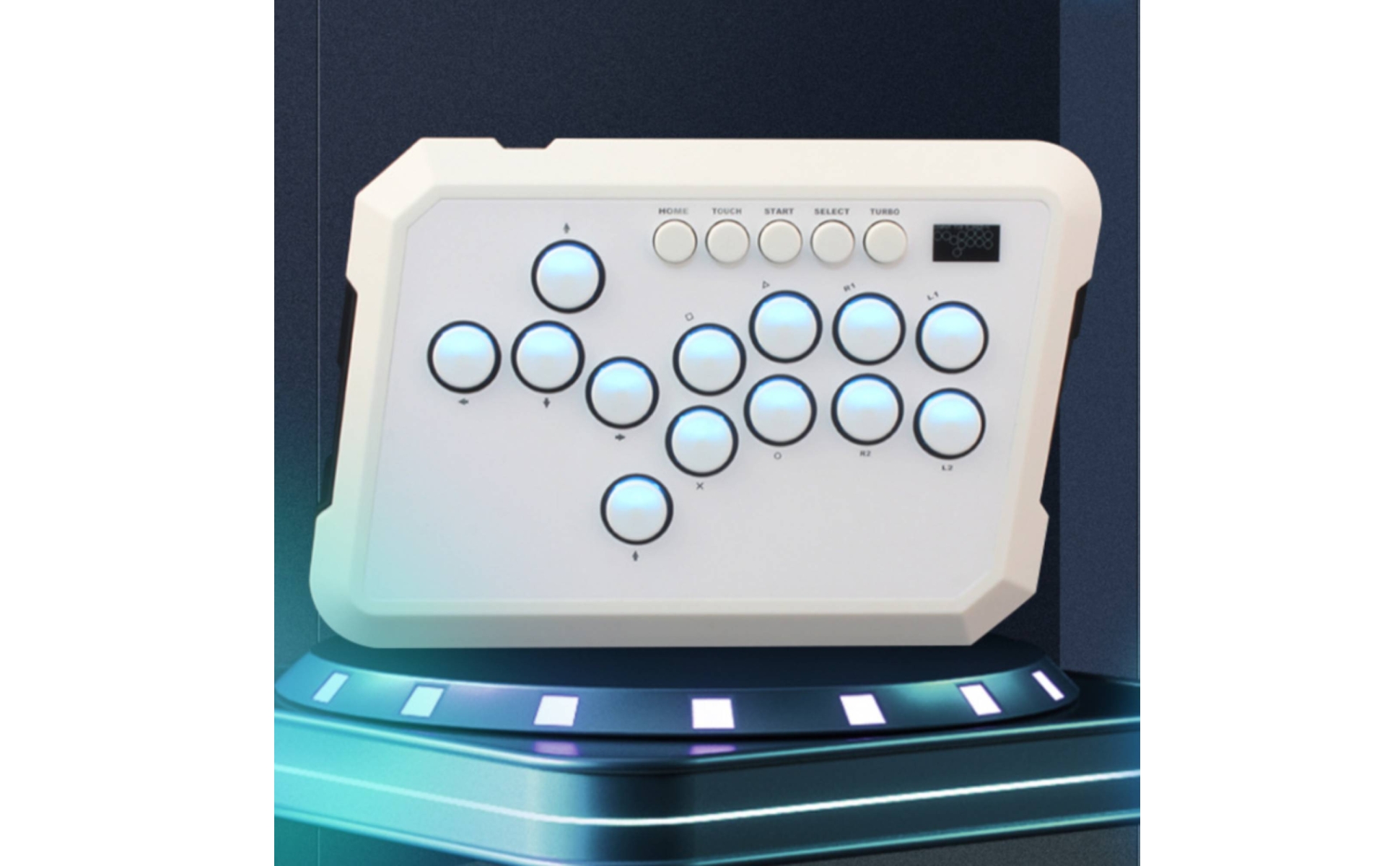 Hitbox Fight Keyboard White Hitbox Controller Rounded Corners