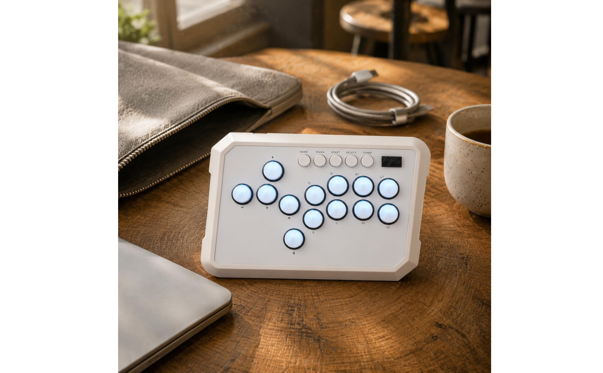 Hitbox Fight Keyboard White Hitbox Controller Rounded Corners