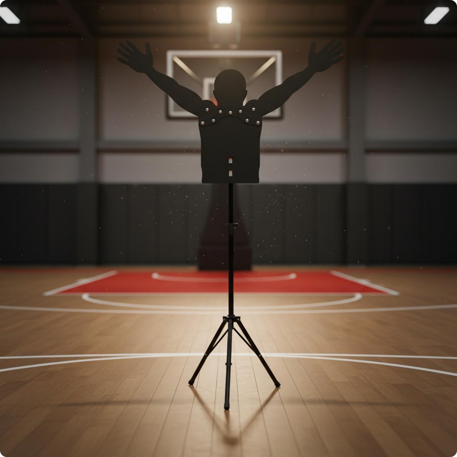 Court Opponent Mannequin Long-Lasting Court Training Mannequin Easy Setup