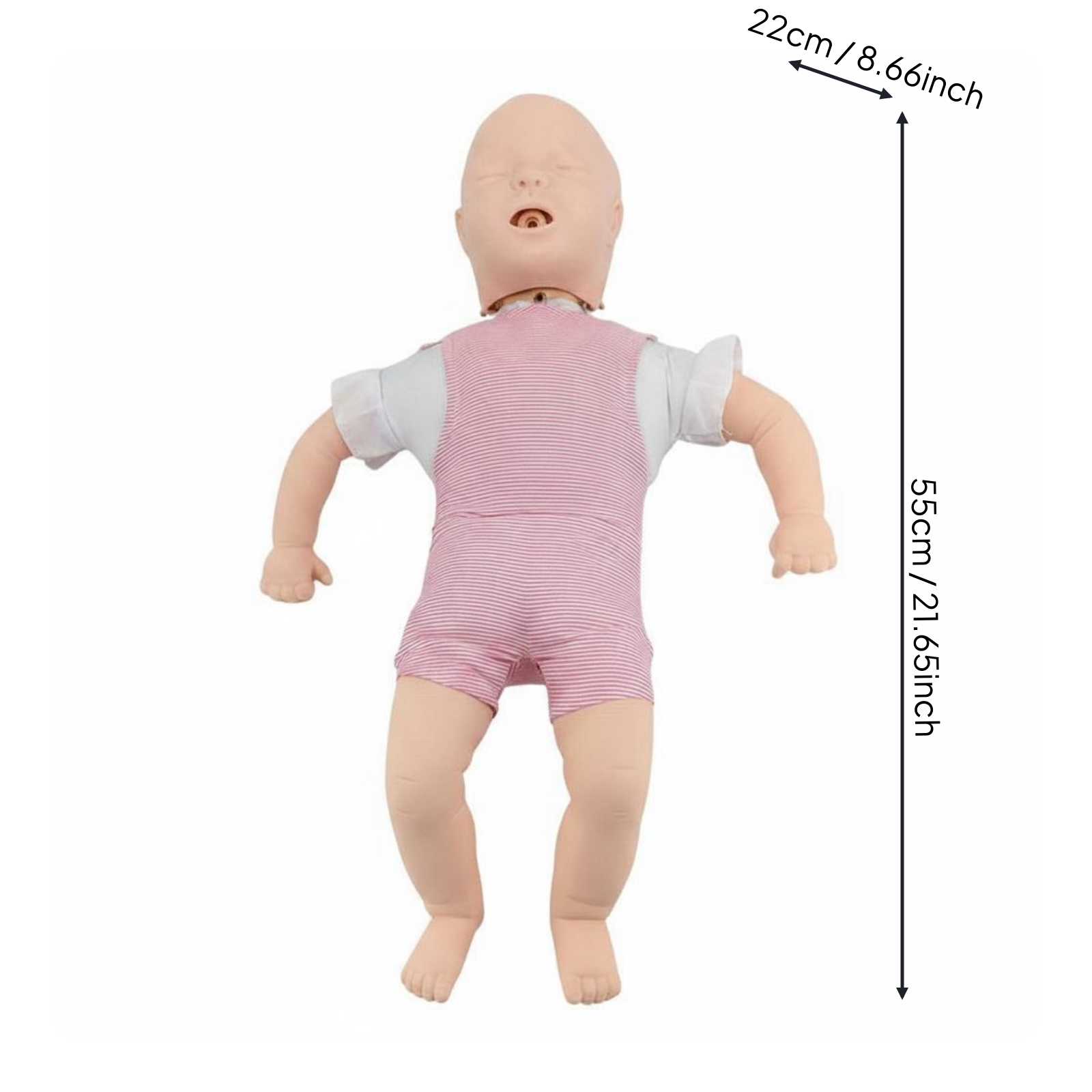 Baby Airway Obstruction Model Anatomically Accurate Infant Resuscitation Manikin