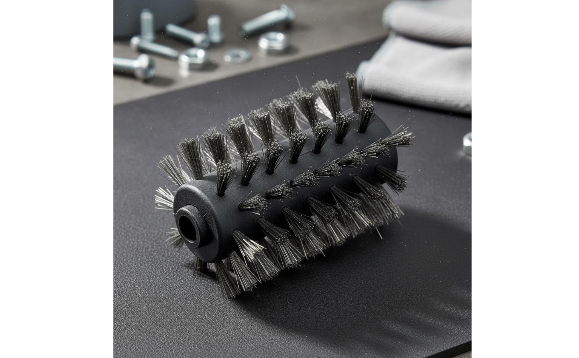 Electric Grill Brush Attachment 304 Stainless Steel Roller Brush Head