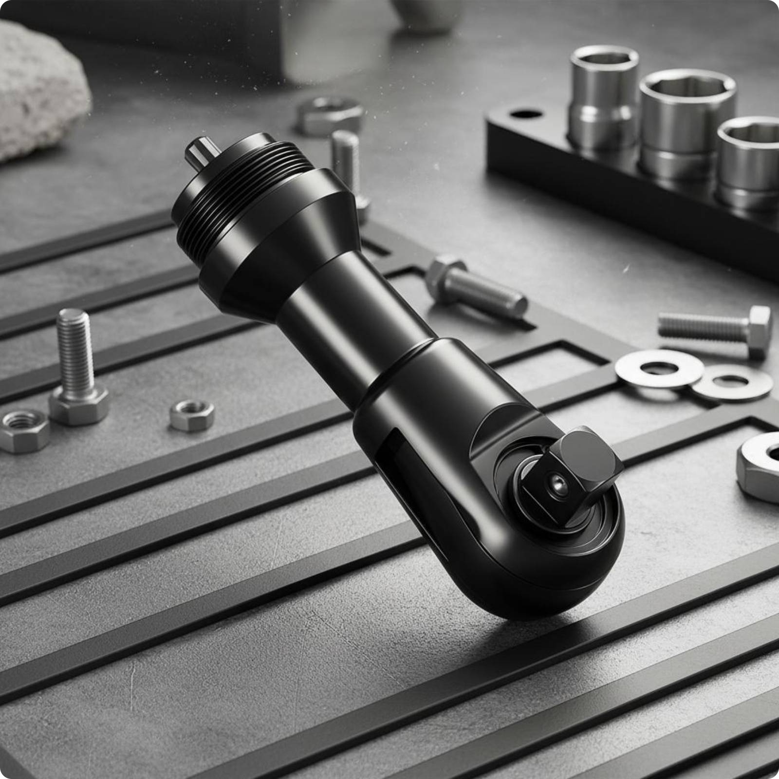 Ratchet Wrench Head Long-Lasting Metal Hand Tool Part High Turning Power