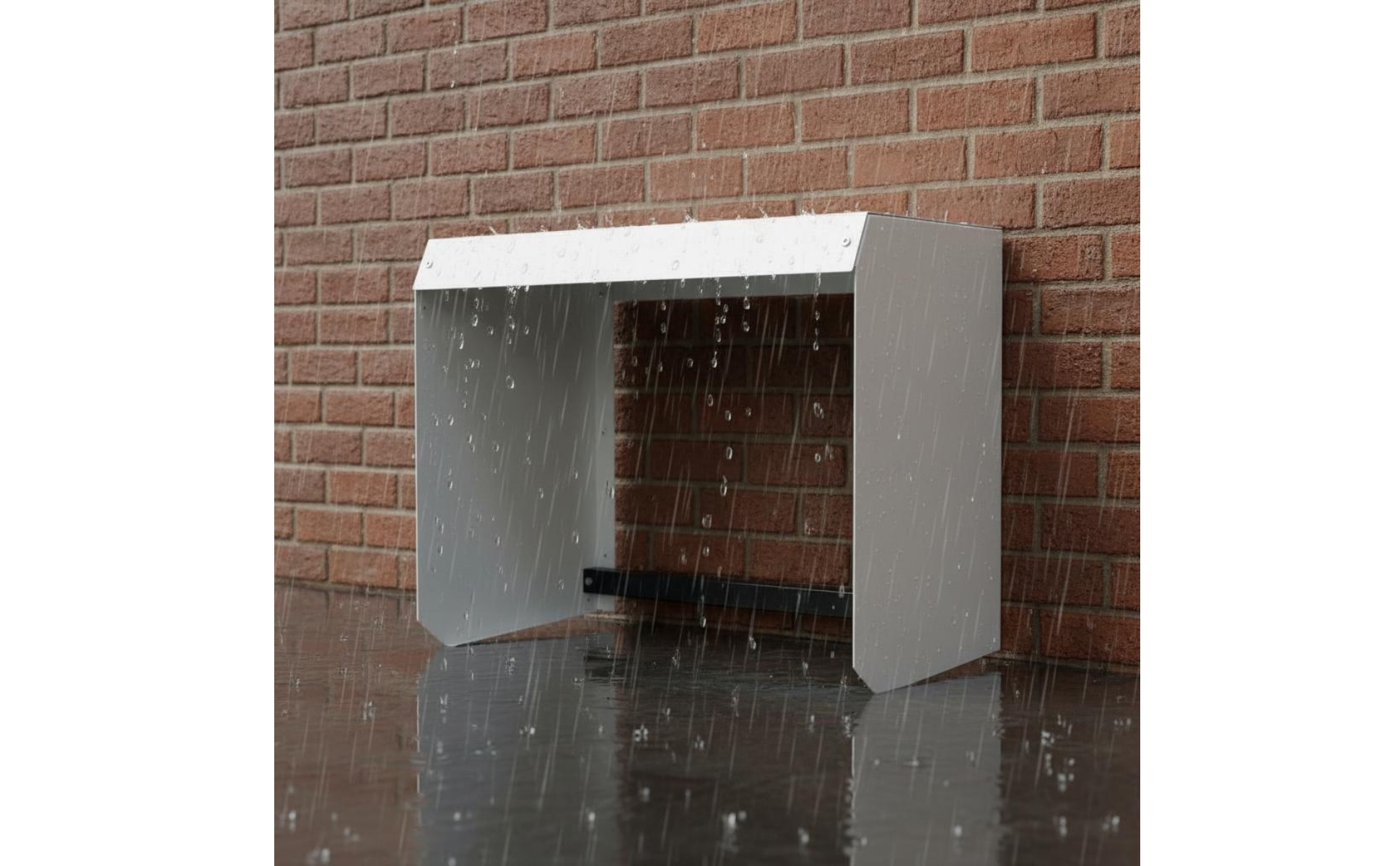 Wall-Mounted Electric Vehicle Charger Canopy Rainproof Outdoor Charging Cover